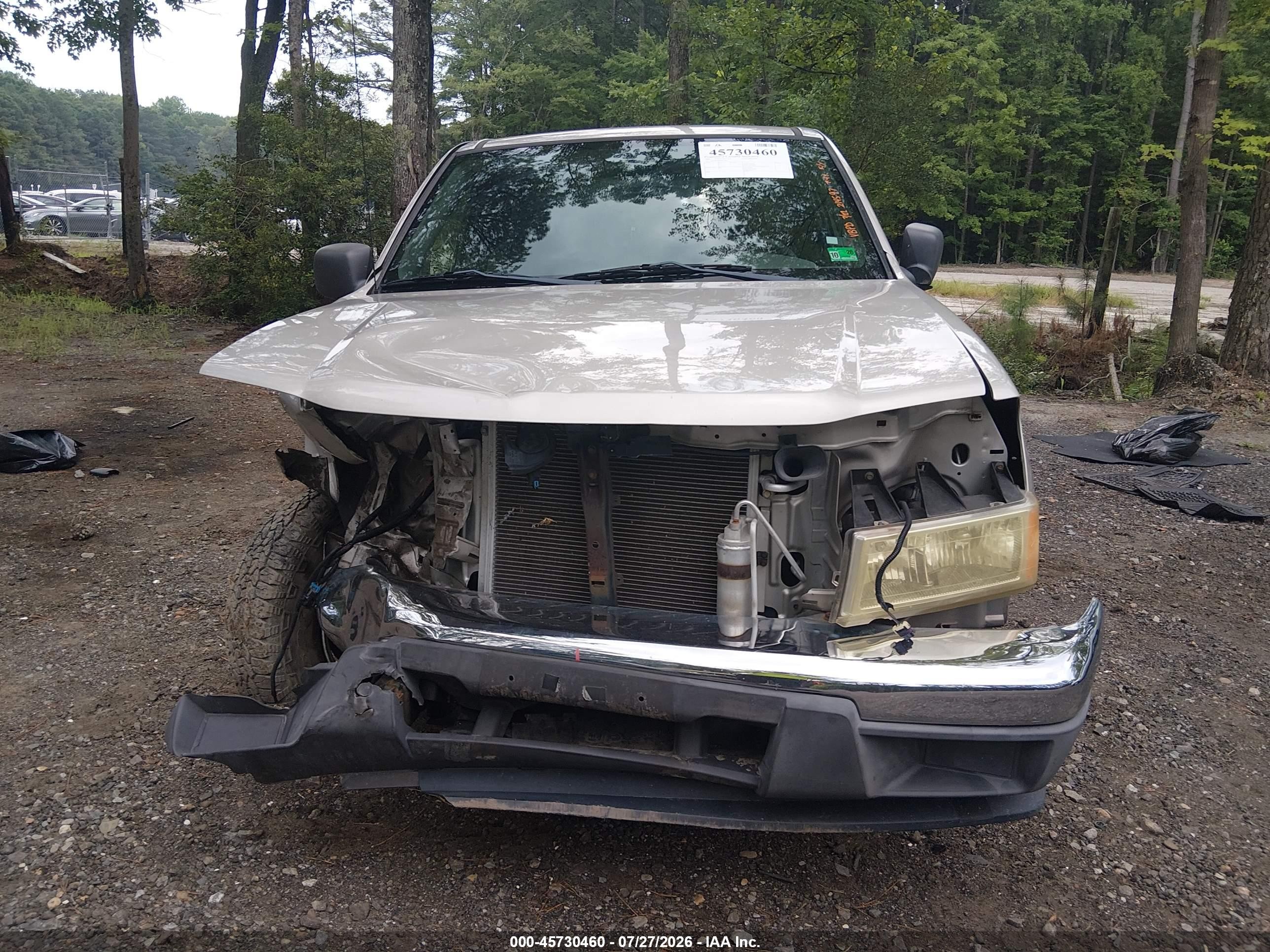 2005 Chevrolet Colorado Ls Серебряный vin: 1GCCS198458152362