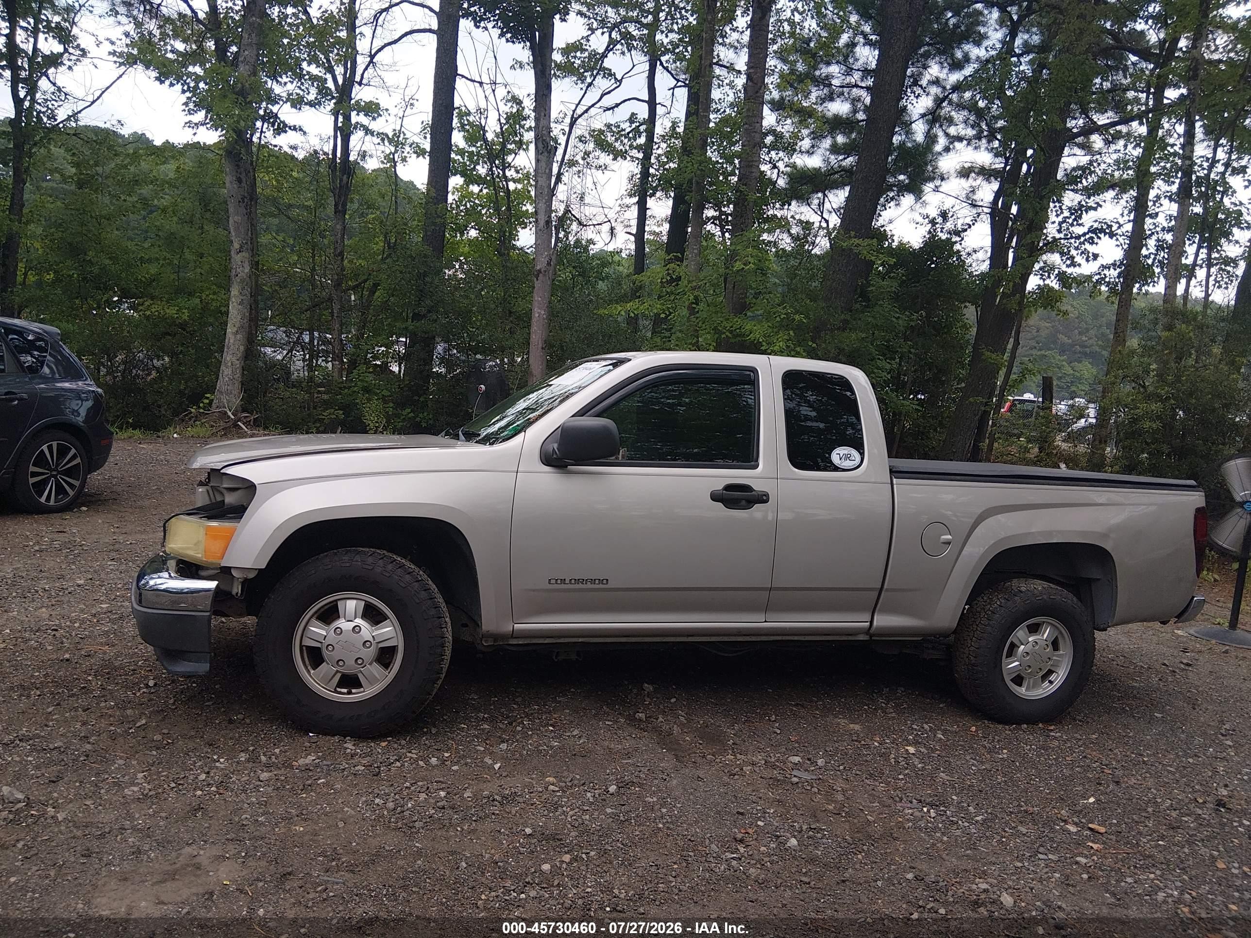 2005 Chevrolet Colorado Ls Серебряный vin: 1GCCS198458152362