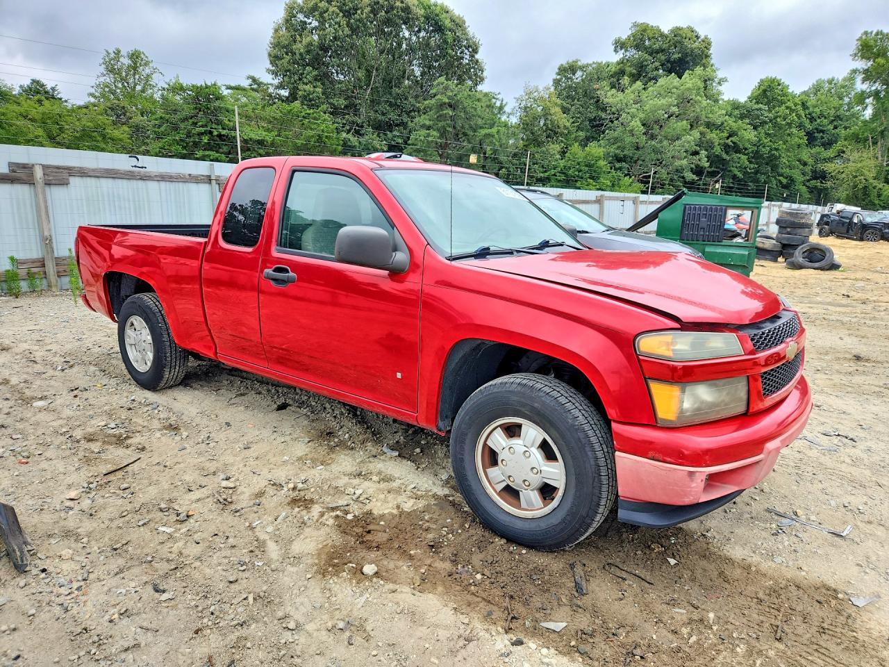 2006 Chevrolet Colorado Red vin: 1GCCS198468222170