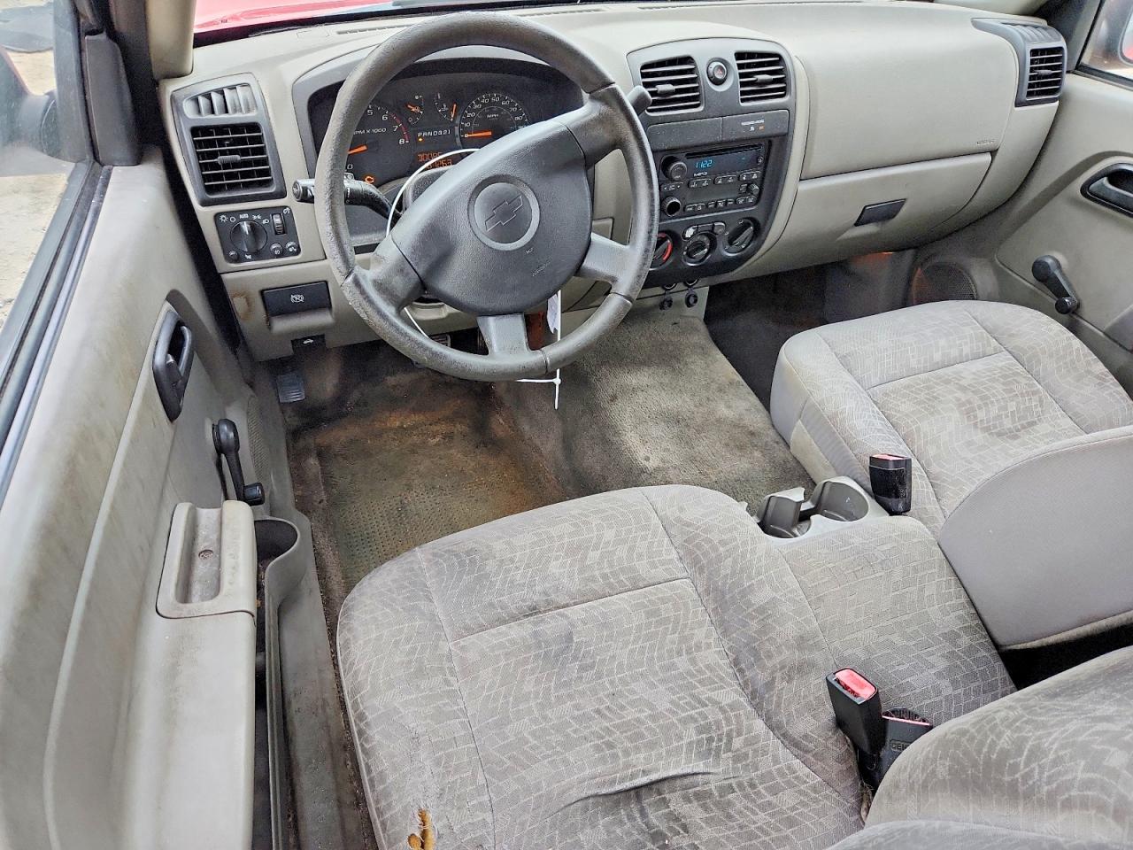 2006 Chevrolet Colorado Red vin: 1GCCS198468222170