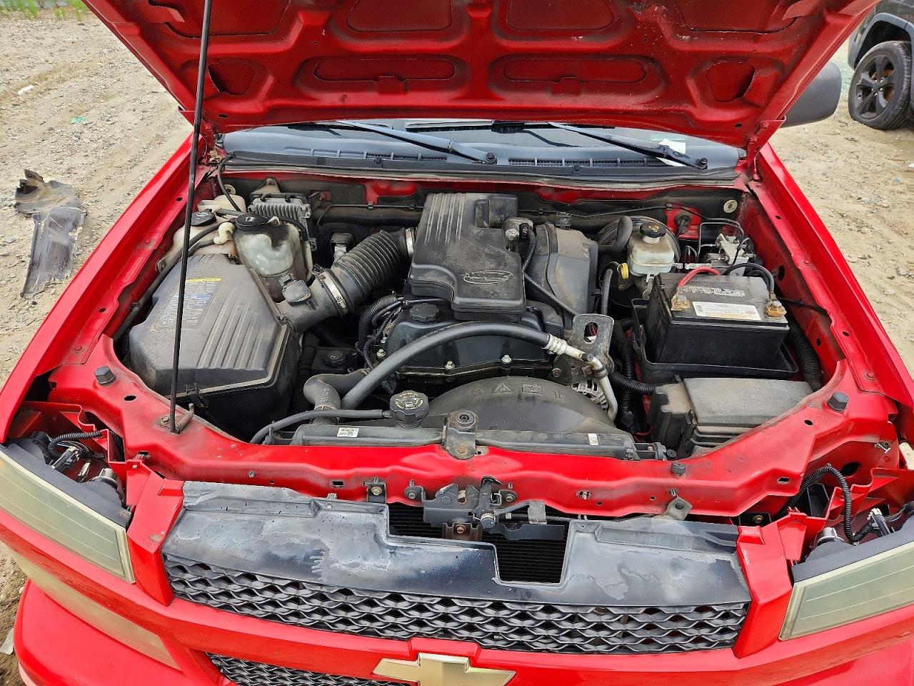 2006 Chevrolet Colorado Red vin: 1GCCS198468222170