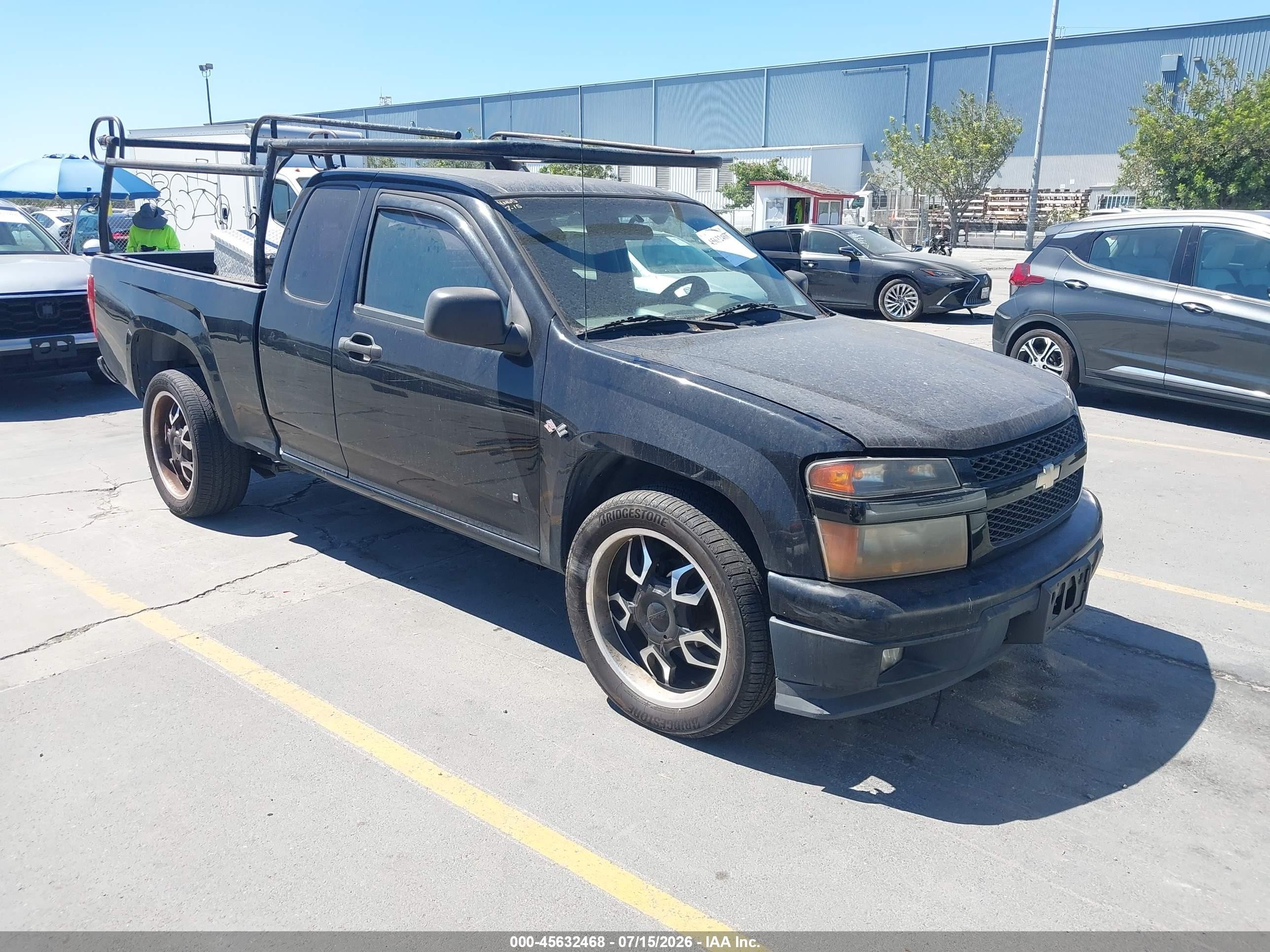 2006 Chevrolet Colorado Ls Black vin: 1GCCS198568314730
