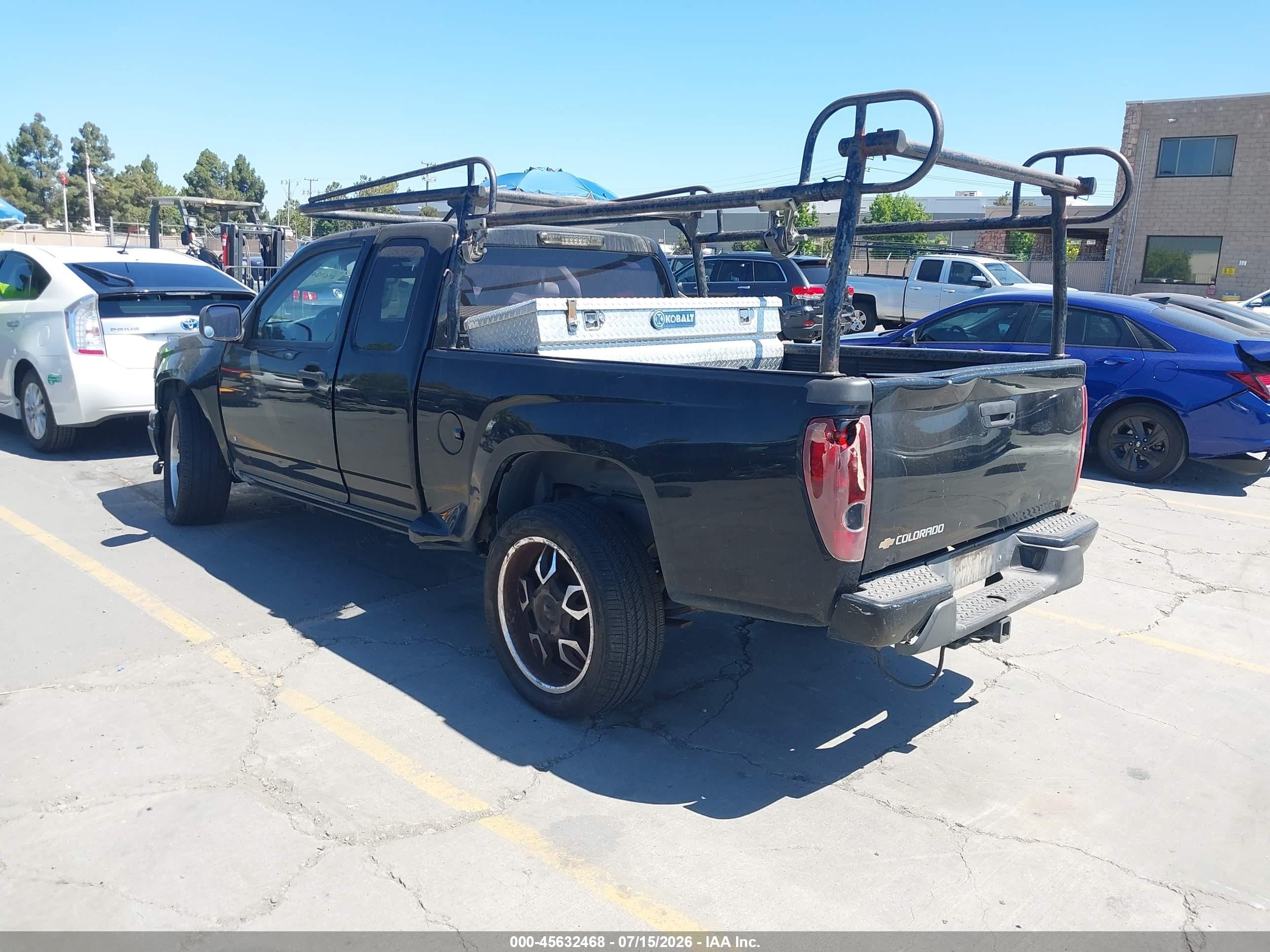 2006 Chevrolet Colorado Ls Black vin: 1GCCS198568314730