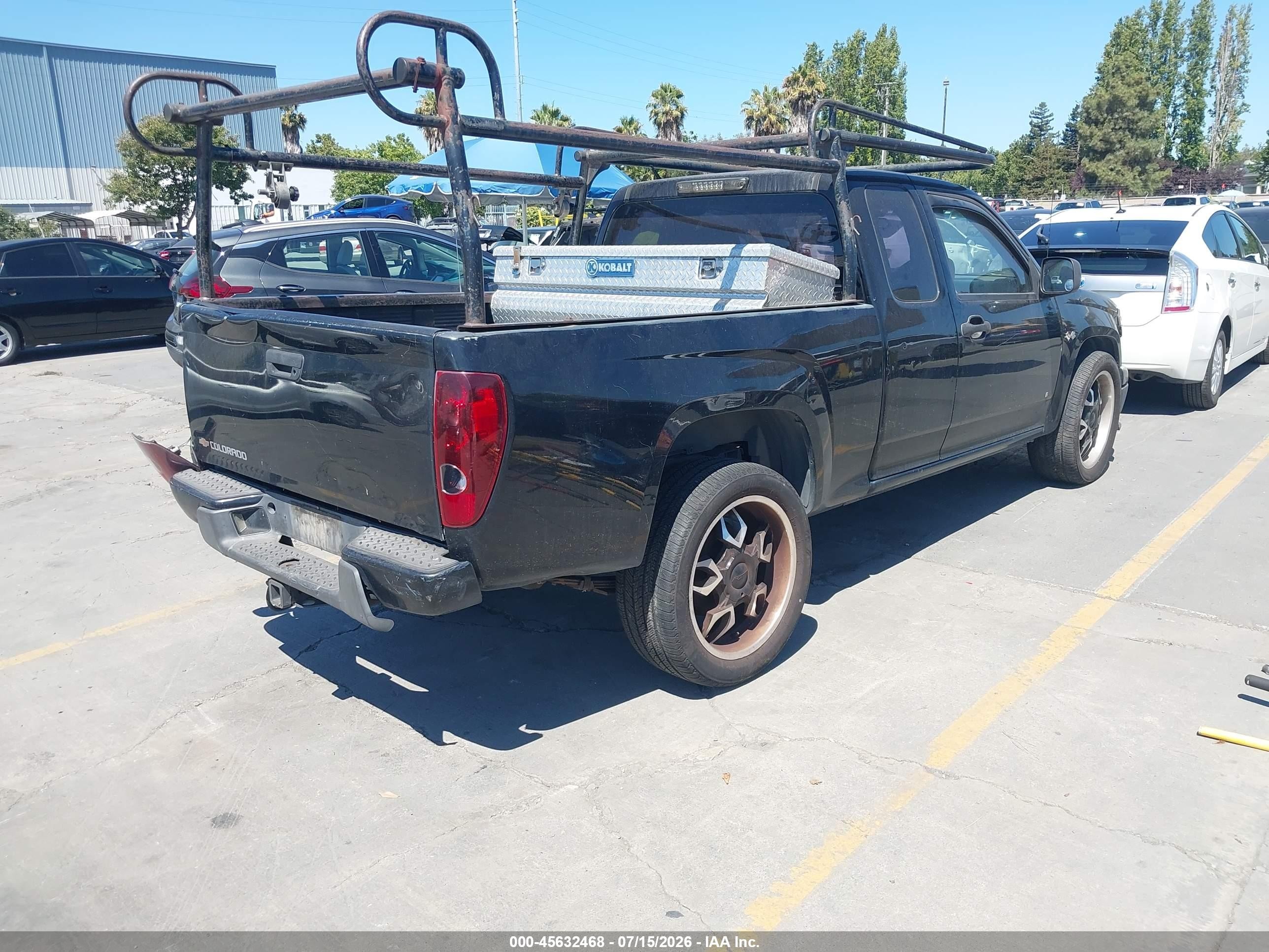 2006 Chevrolet Colorado Ls Black vin: 1GCCS198568314730