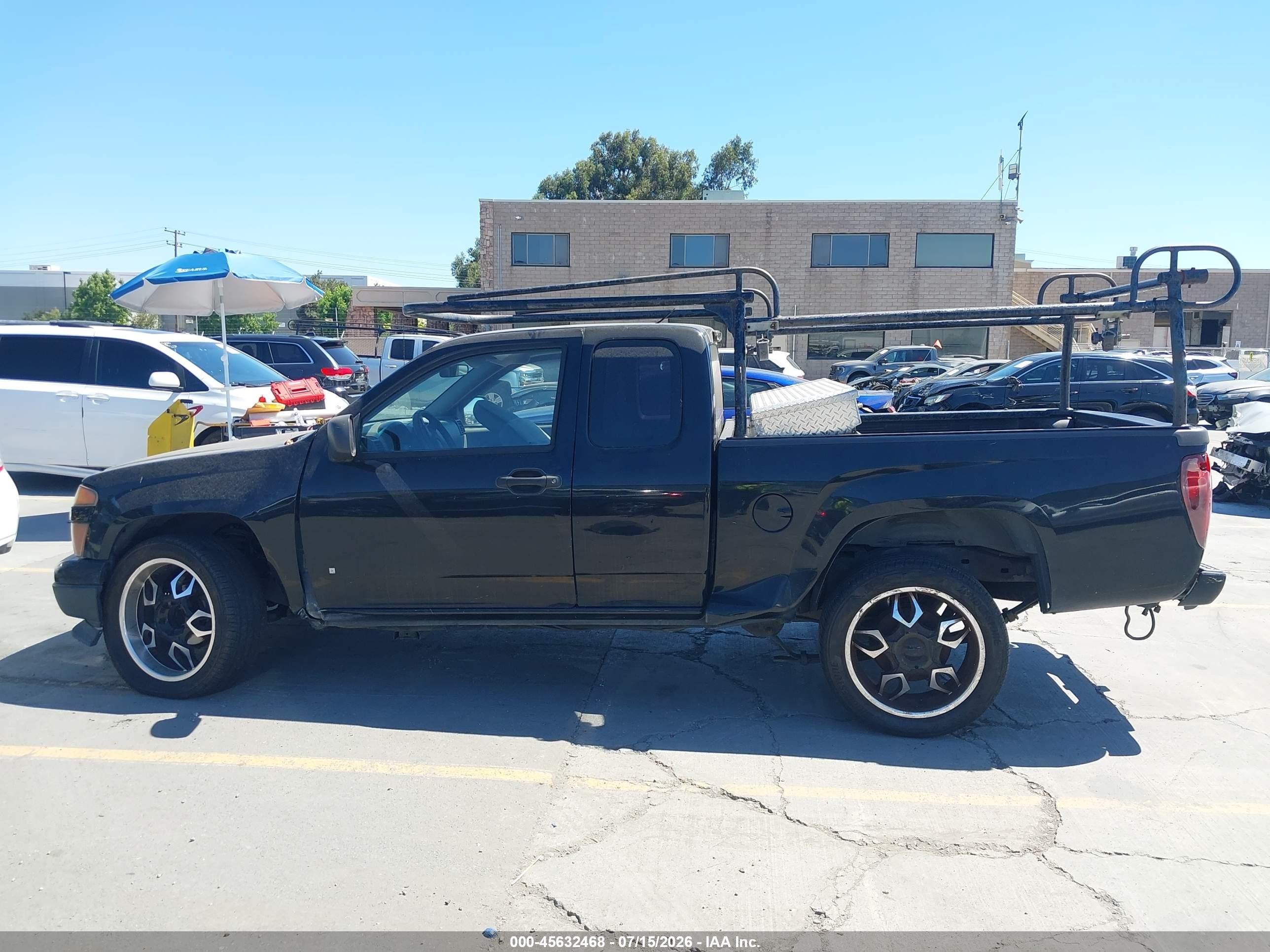 2006 Chevrolet Colorado Ls Black vin: 1GCCS198568314730