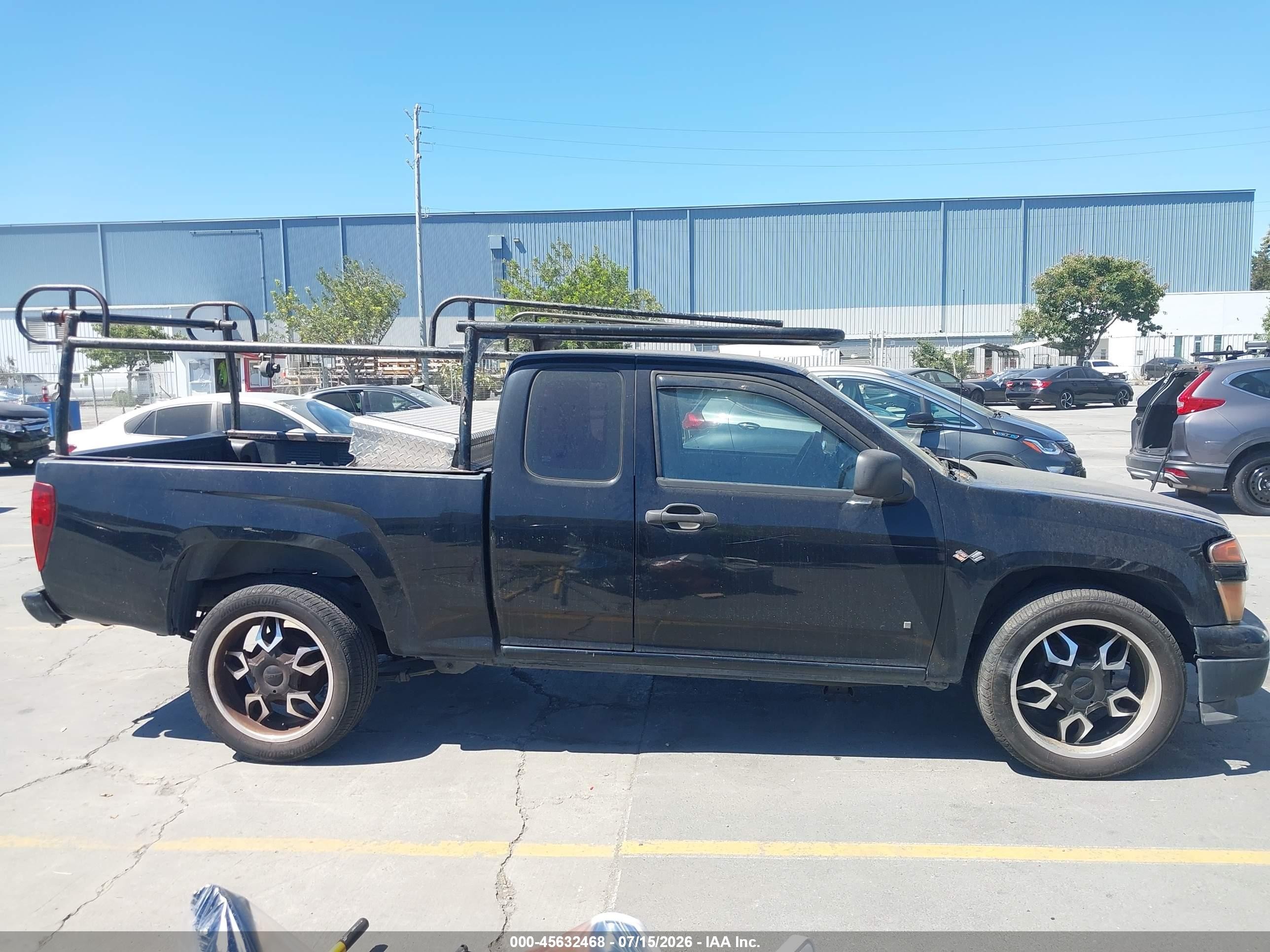 2006 Chevrolet Colorado Ls Black vin: 1GCCS198568314730