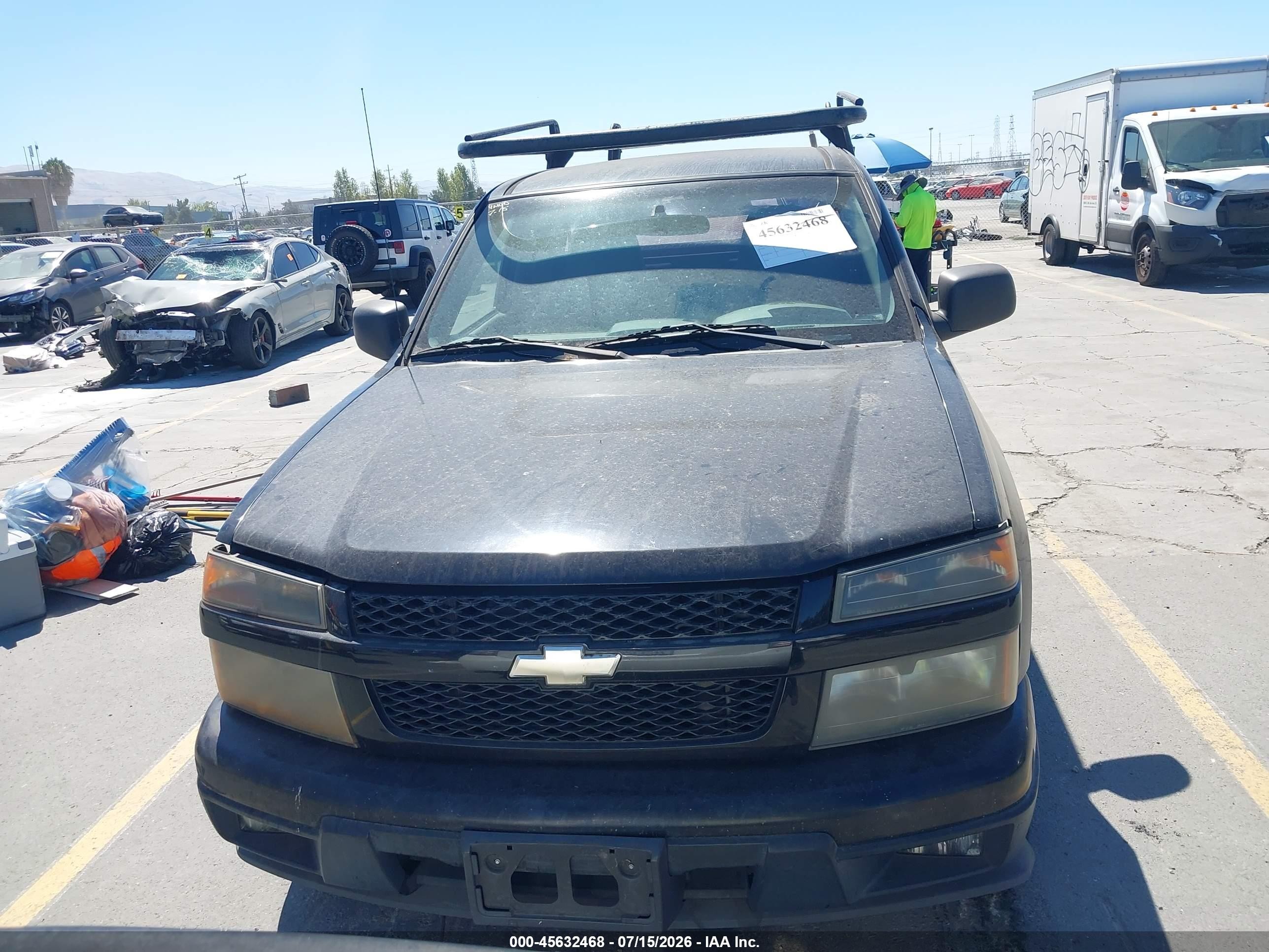 2006 Chevrolet Colorado Ls Black vin: 1GCCS198568314730