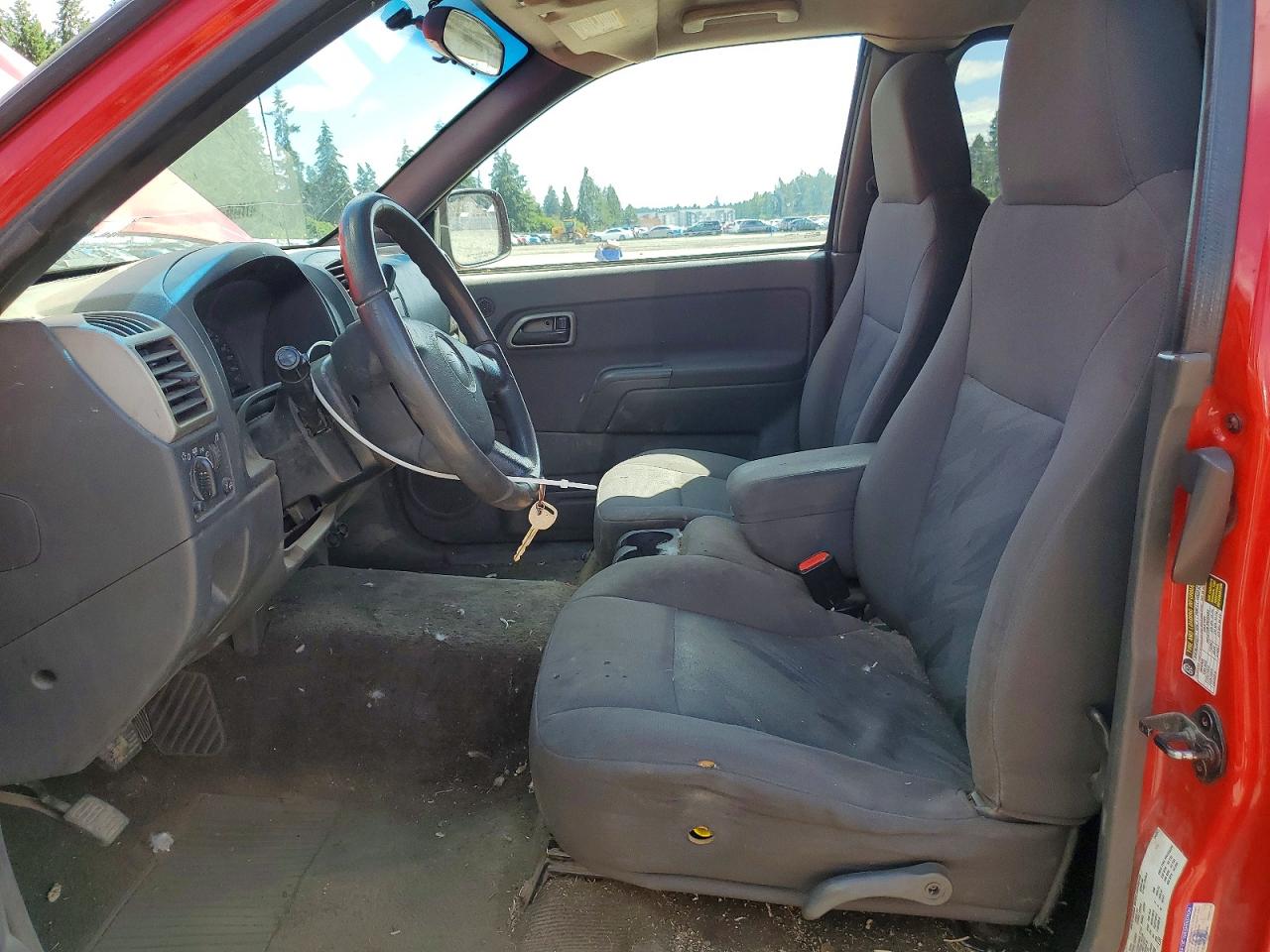 2005 Chevrolet Colorado Red vin: 1GCCS198758157054