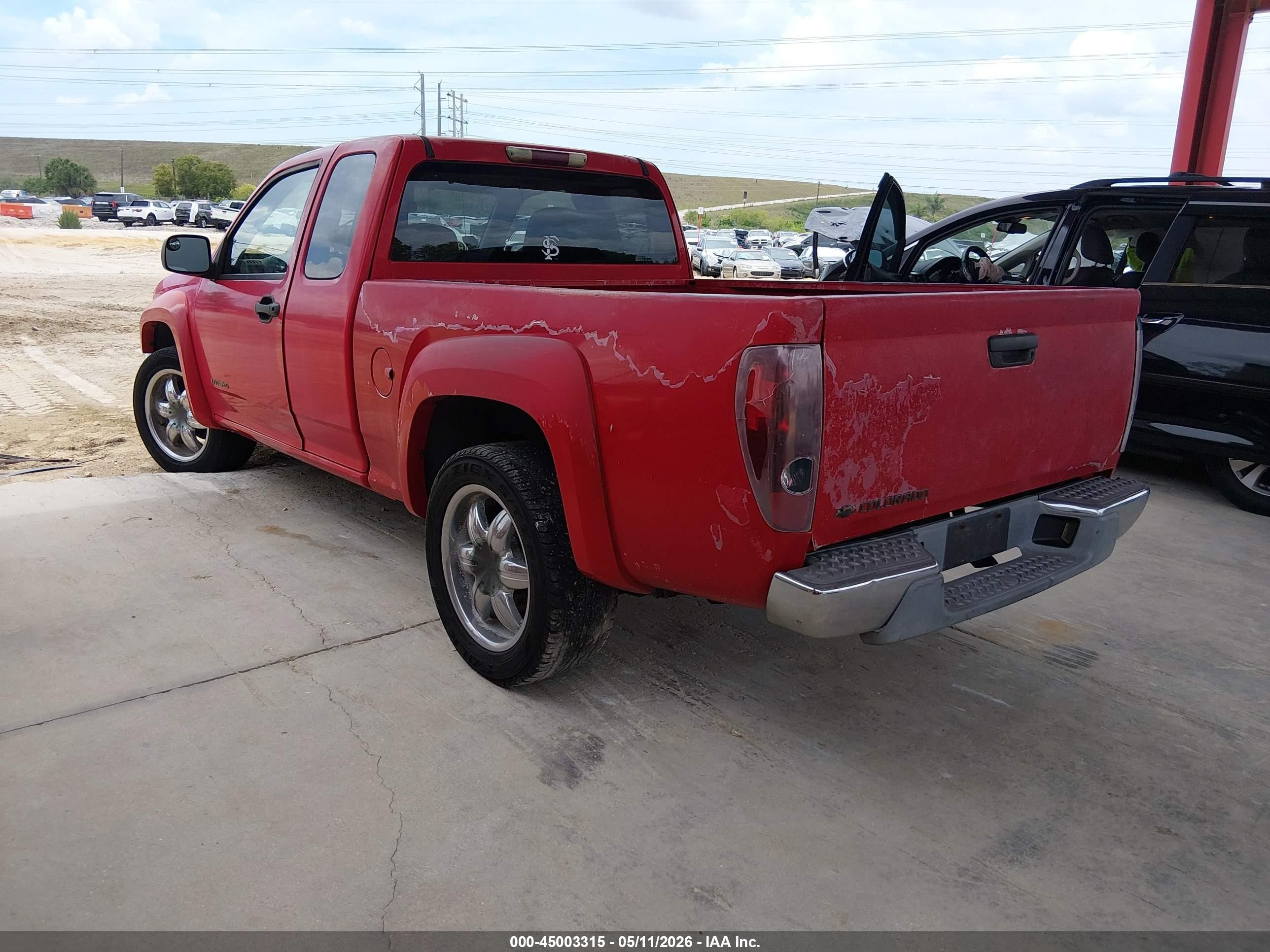 2004 Chevrolet Colorado Ls Red vin: 1GCCS198848161273