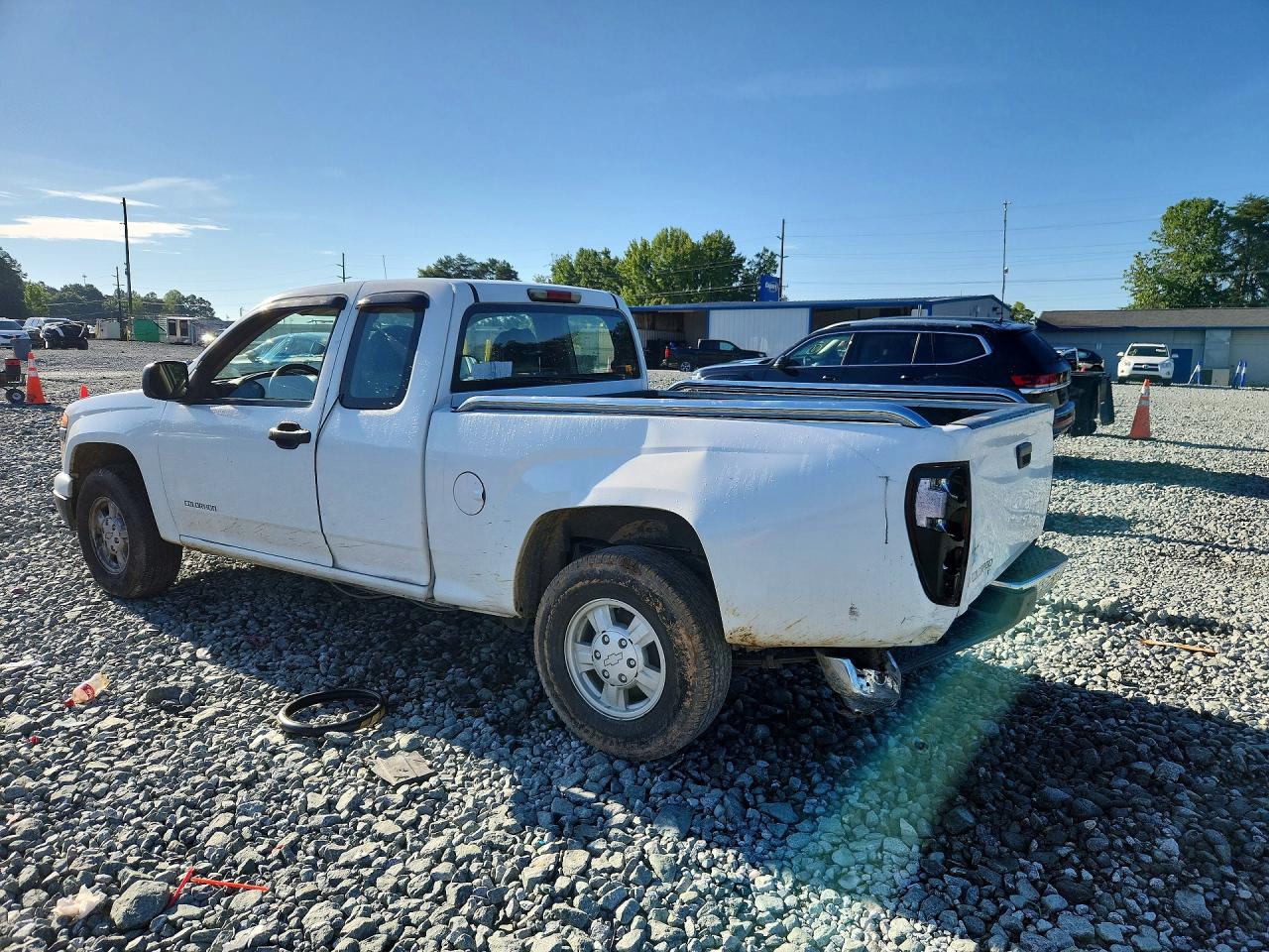 2005 Chevrolet Colorado White vin: 1GCCS198958196566