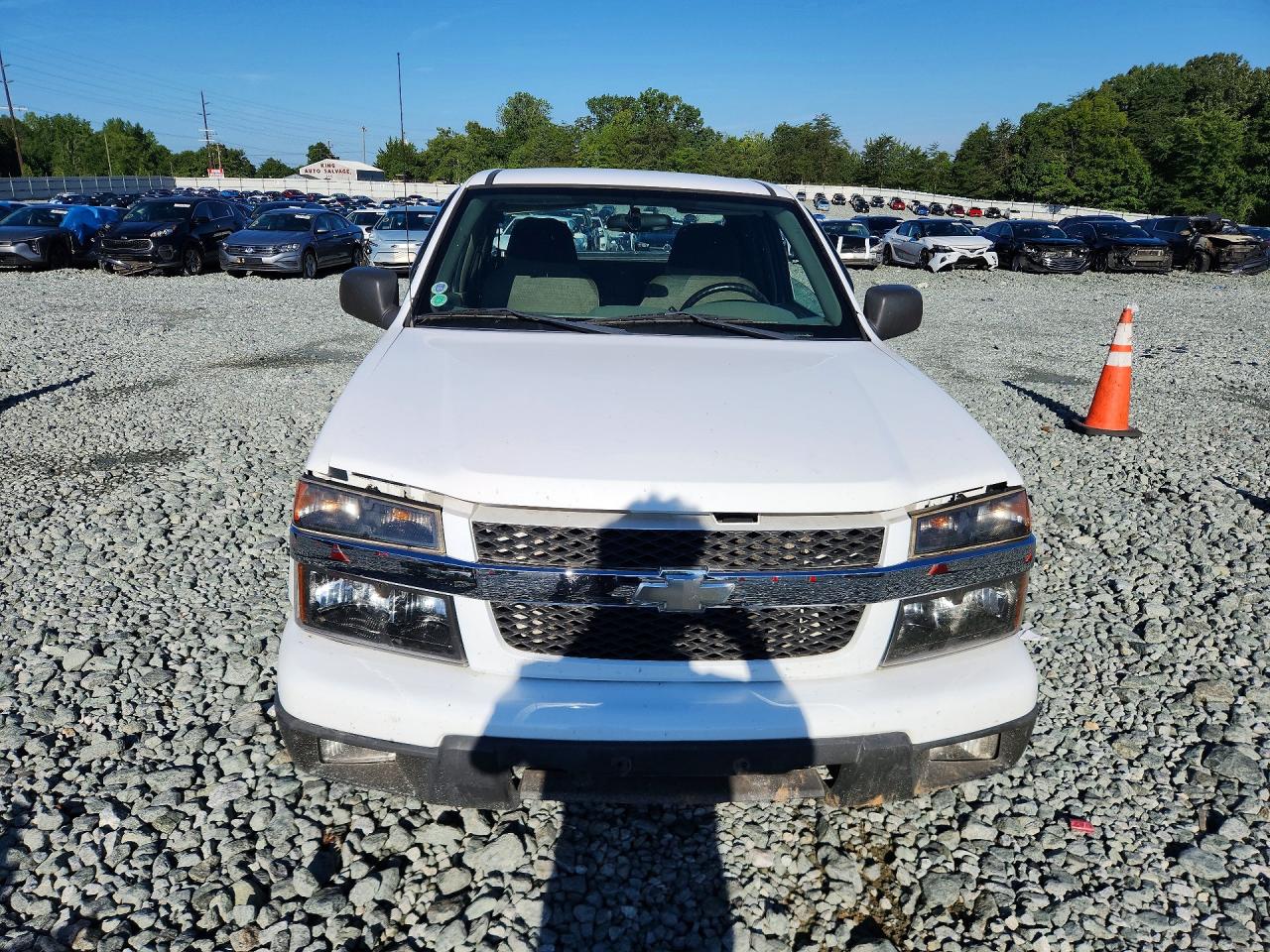 2005 Chevrolet Colorado White vin: 1GCCS198958196566
