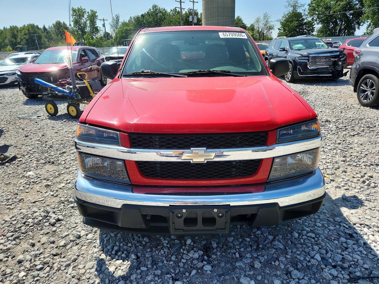 2005 Chevrolet Colorado Красный vin: 1GCCS198X58148610