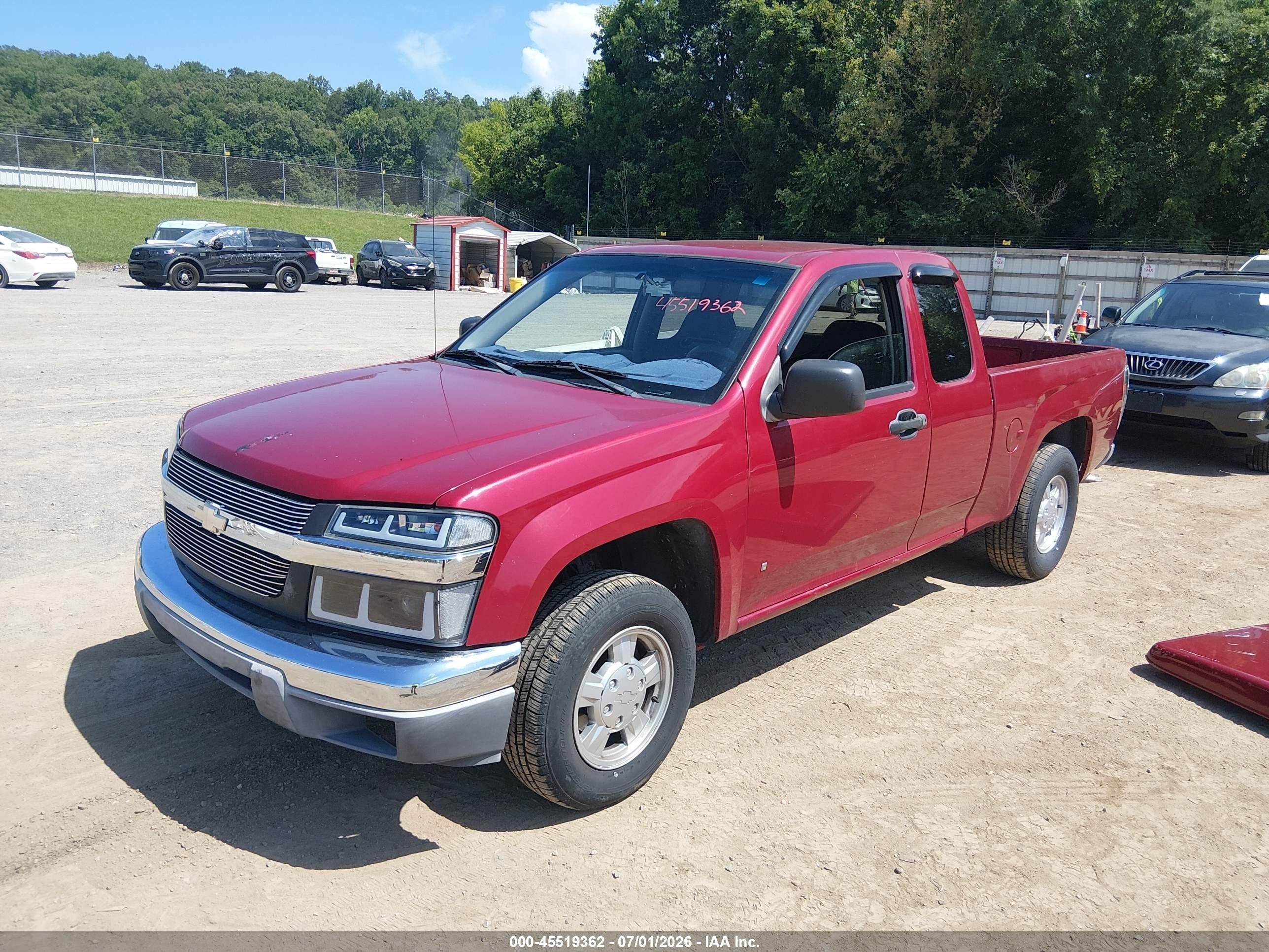 2006 Chevrolet Colorado Ls Красный vin: 1GCCS198X68202165