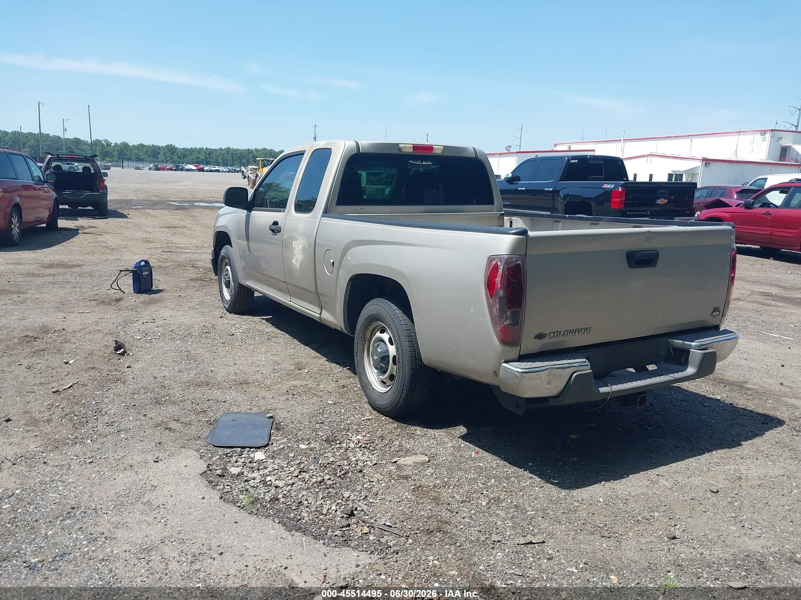 2007 Chevrolet Colorado Work Truck Silver vin: 1GCCS199078137269