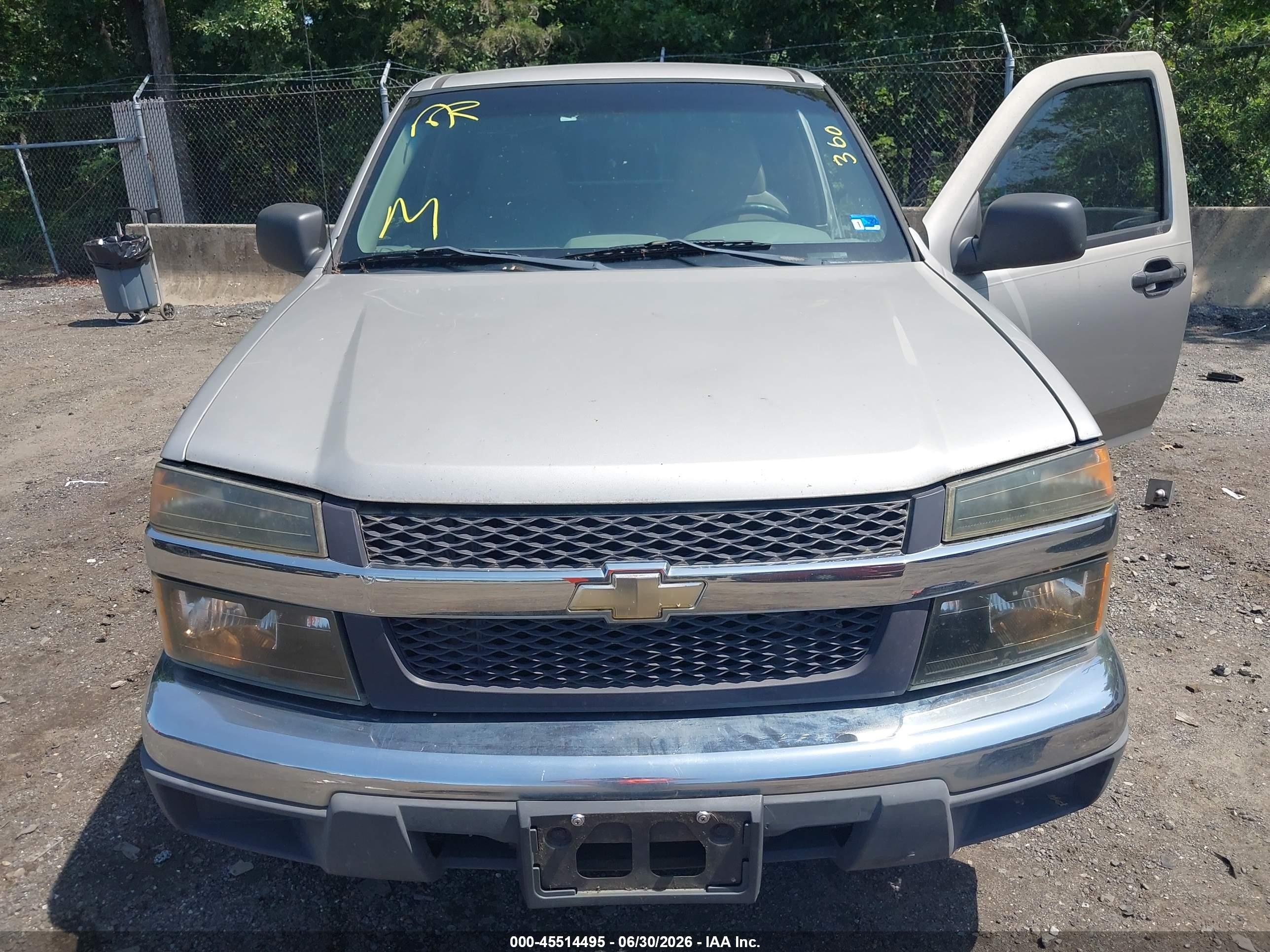 2007 Chevrolet Colorado Work Truck Silver vin: 1GCCS199078137269