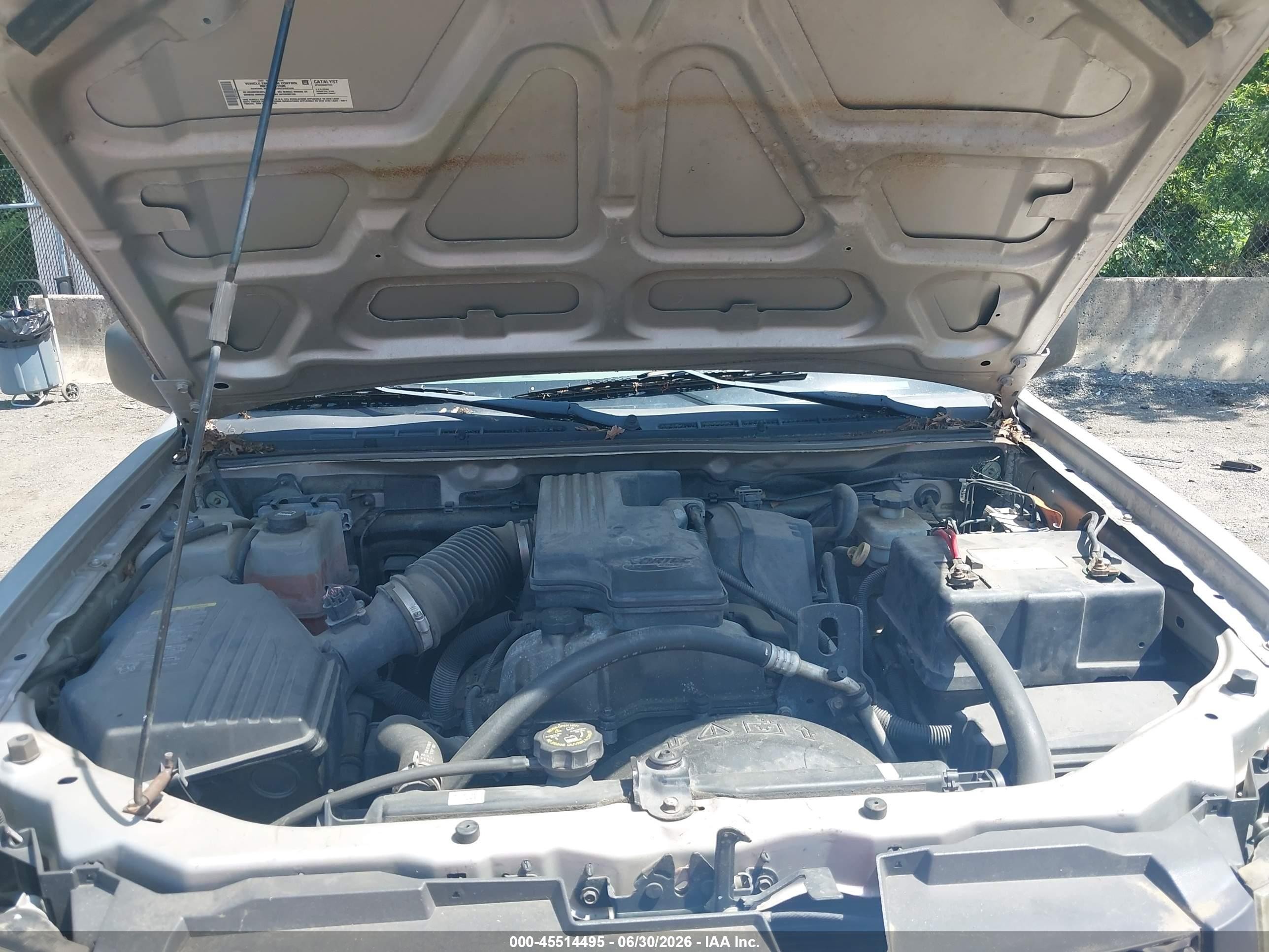 2007 Chevrolet Colorado Work Truck Silver vin: 1GCCS199078137269