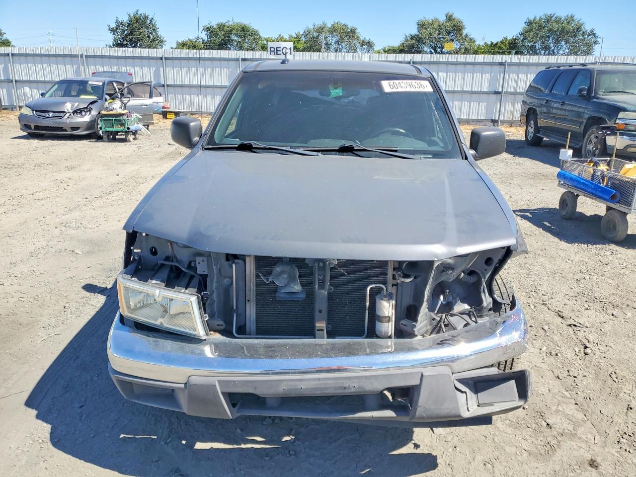 2008 Chevrolet Colorado Gray vin: 1GCCS199088133949