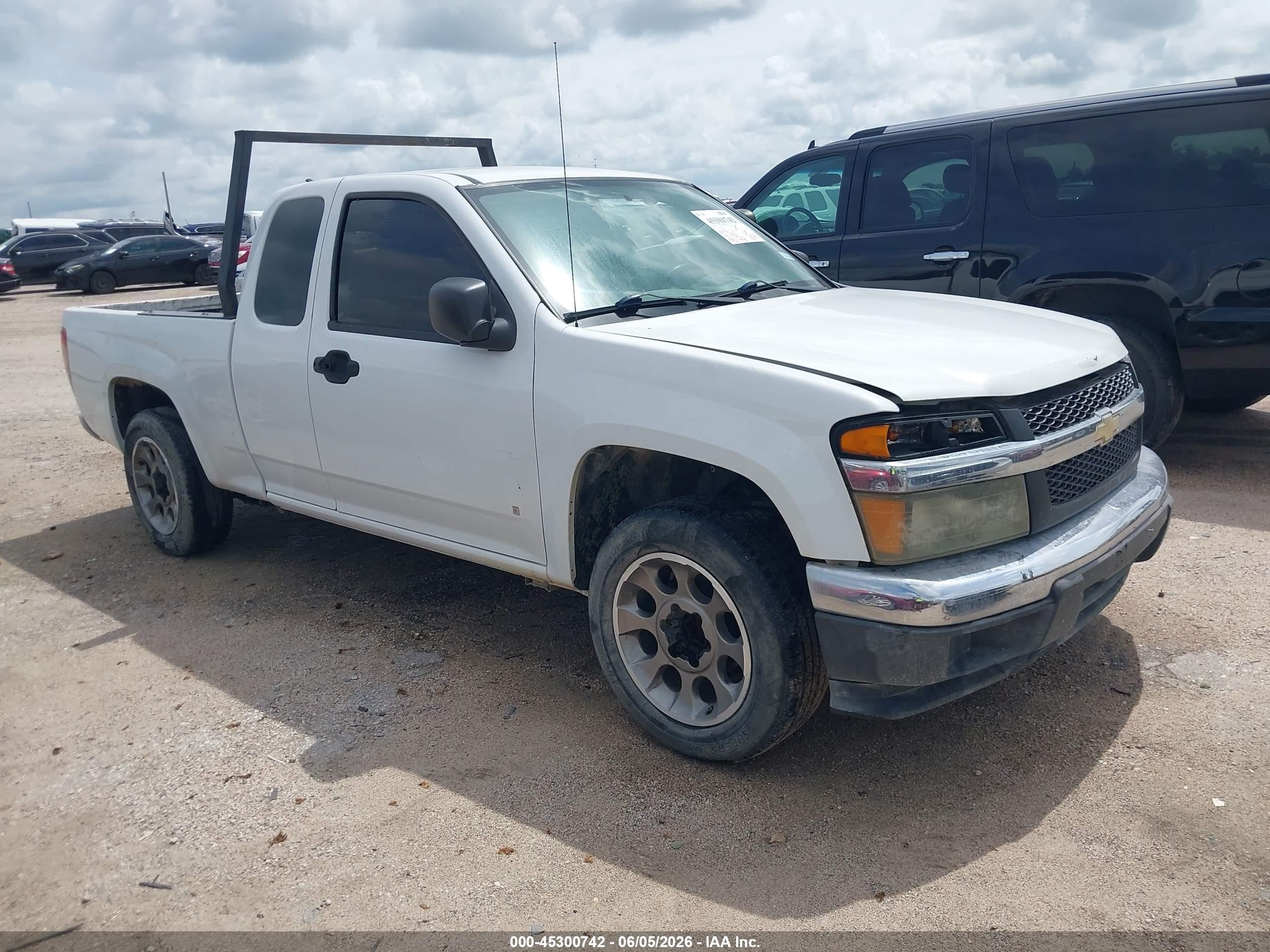 2008 Chevrolet Colorado Work Truck White vin: 1GCCS199088209198