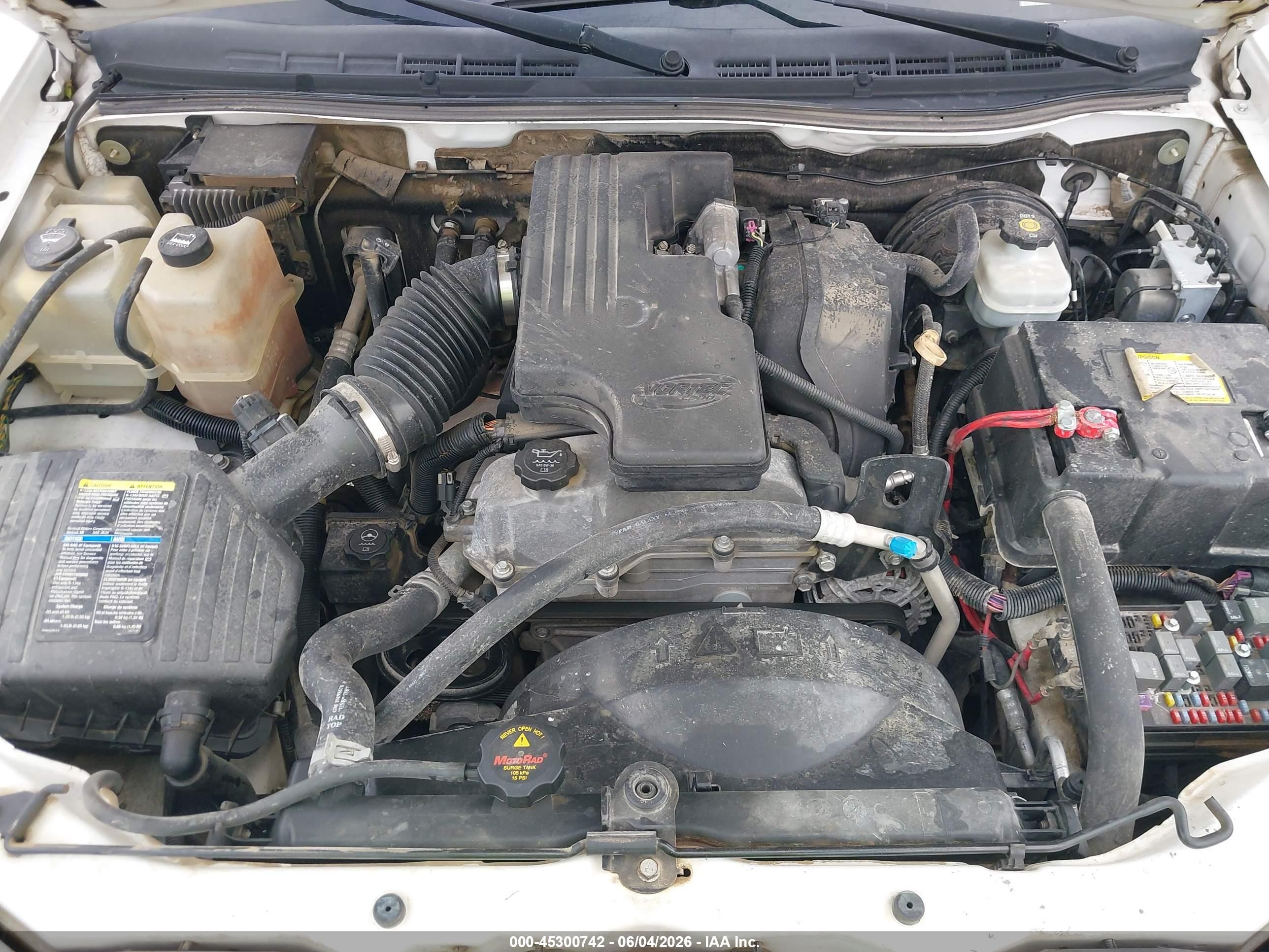 2008 Chevrolet Colorado Work Truck White vin: 1GCCS199088209198