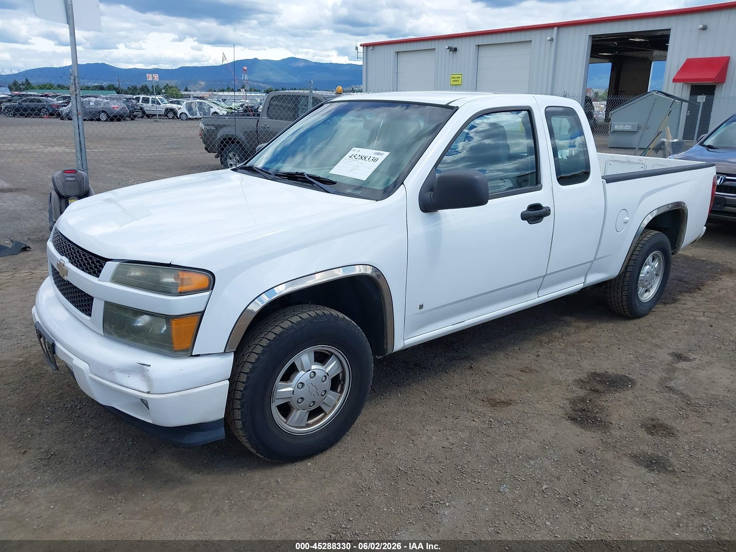 2007 Chevrolet Colorado Ls White vin: 1GCCS199178255041