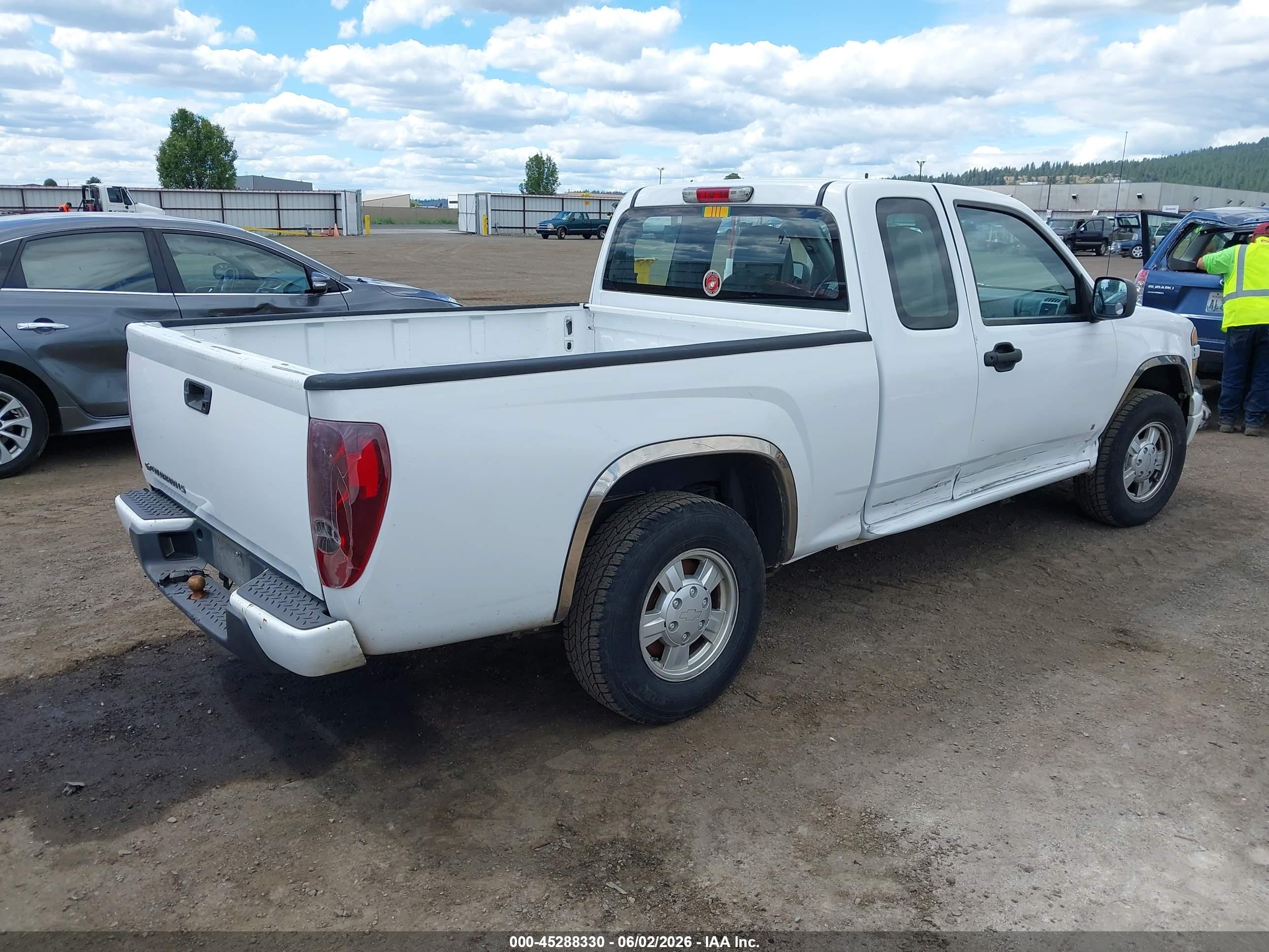 2007 Chevrolet Colorado Ls White vin: 1GCCS199178255041