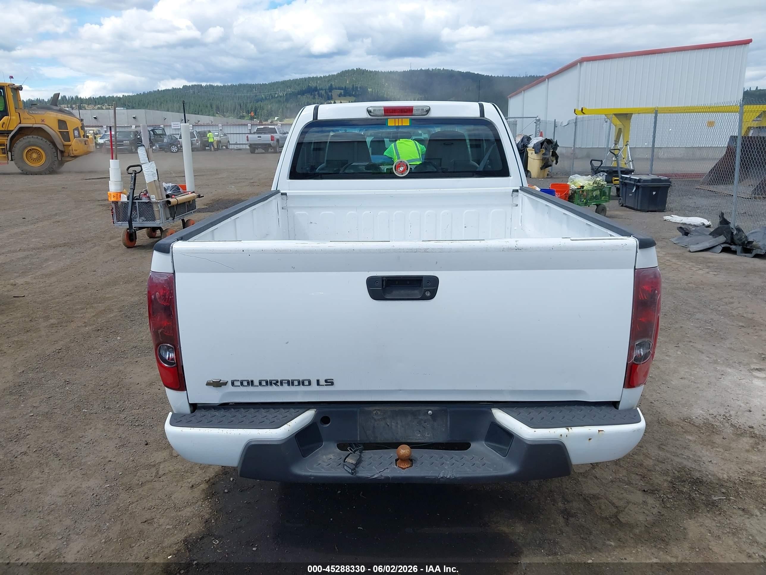 2007 Chevrolet Colorado Ls White vin: 1GCCS199178255041