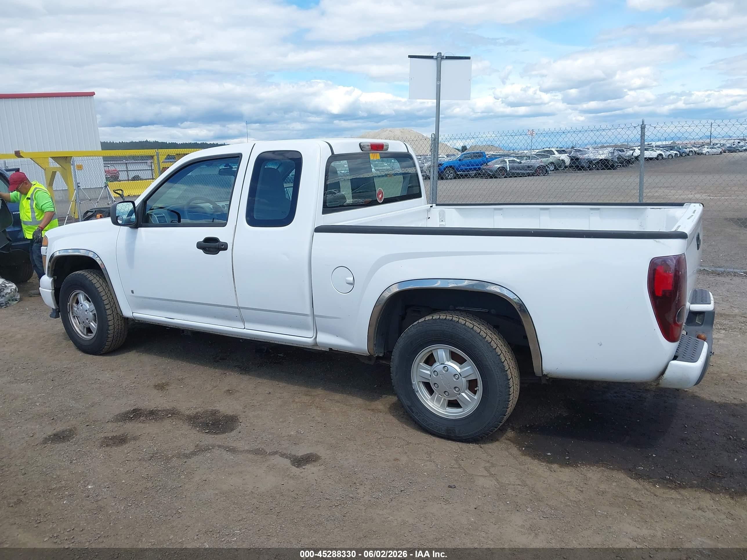 2007 Chevrolet Colorado Ls White vin: 1GCCS199178255041