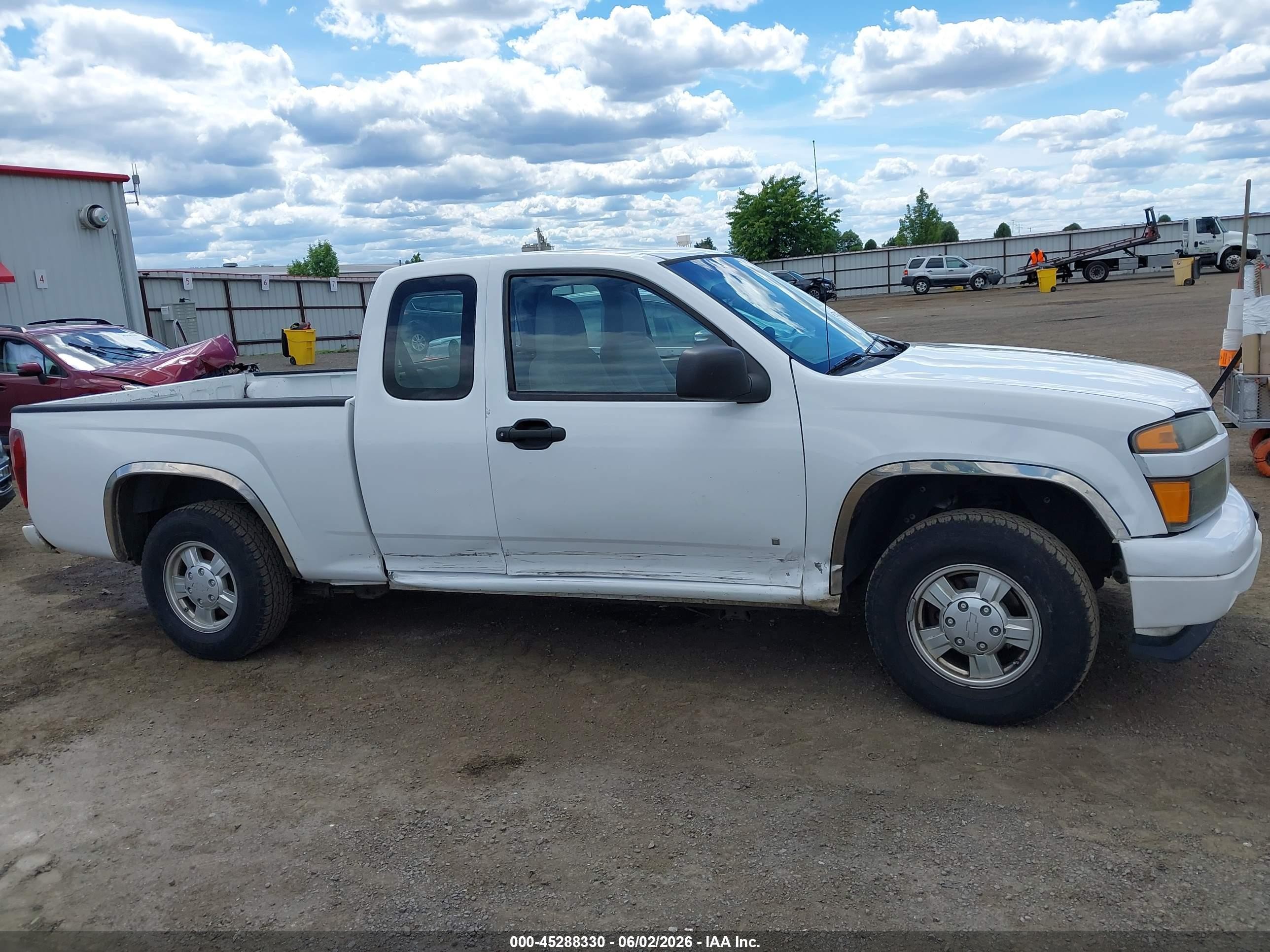 2007 Chevrolet Colorado Ls White vin: 1GCCS199178255041