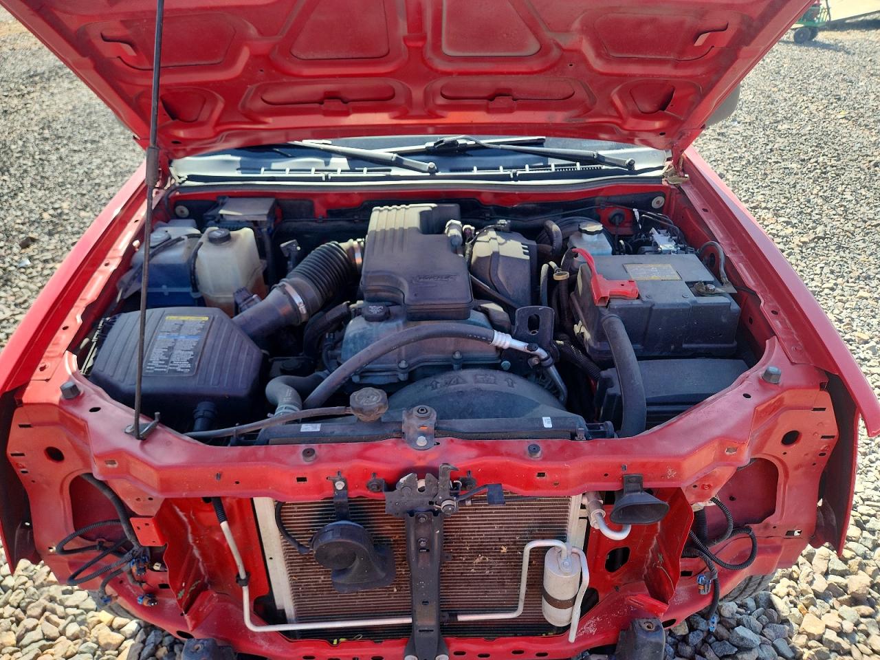 2008 Chevrolet Colorado Red vin: 1GCCS199188131062