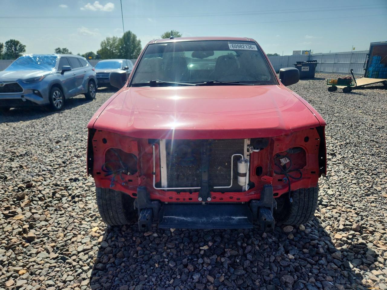 2008 Chevrolet Colorado Red vin: 1GCCS199188131062