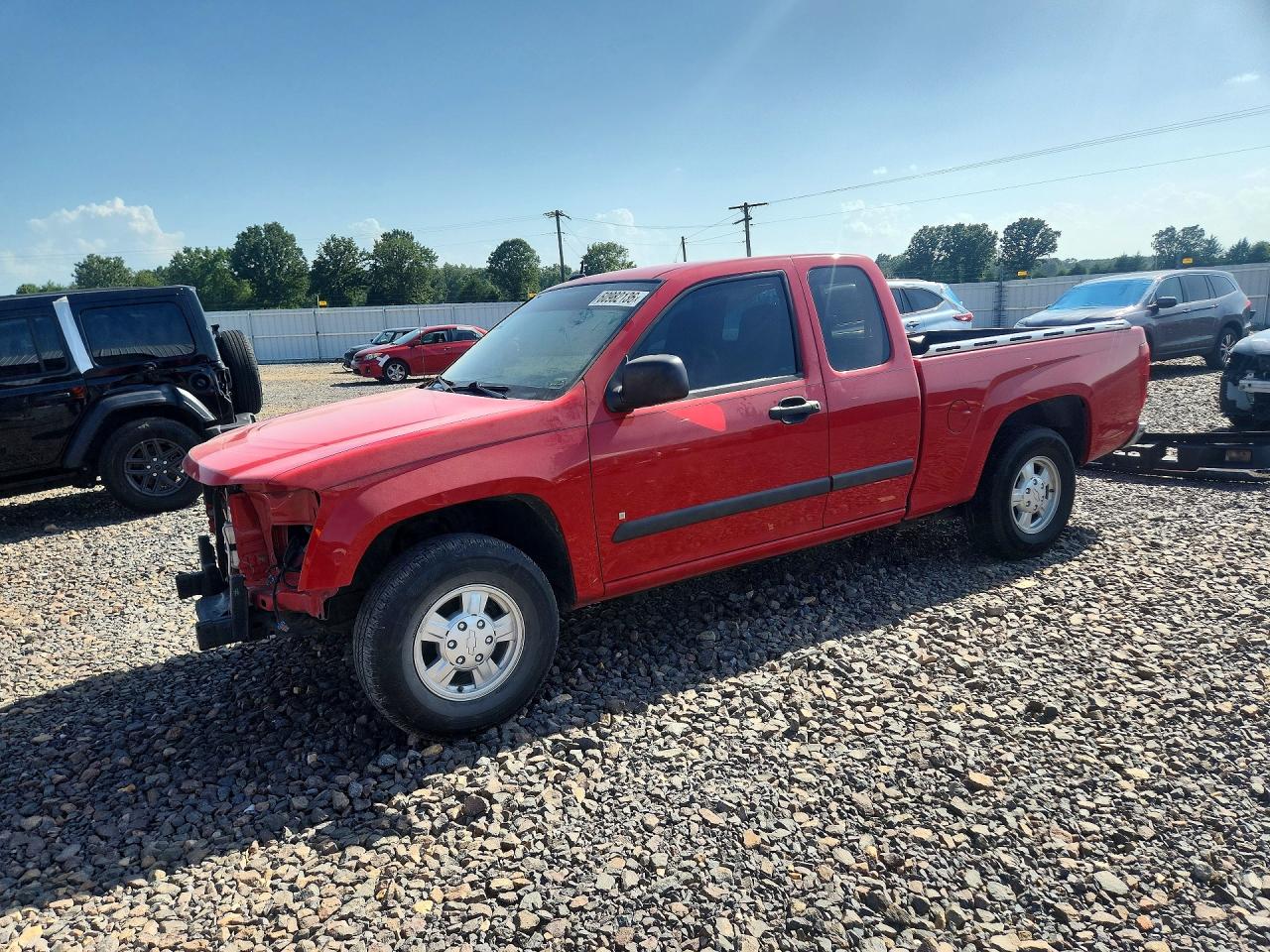 2008 Chevrolet Colorado Red vin: 1GCCS199188131062