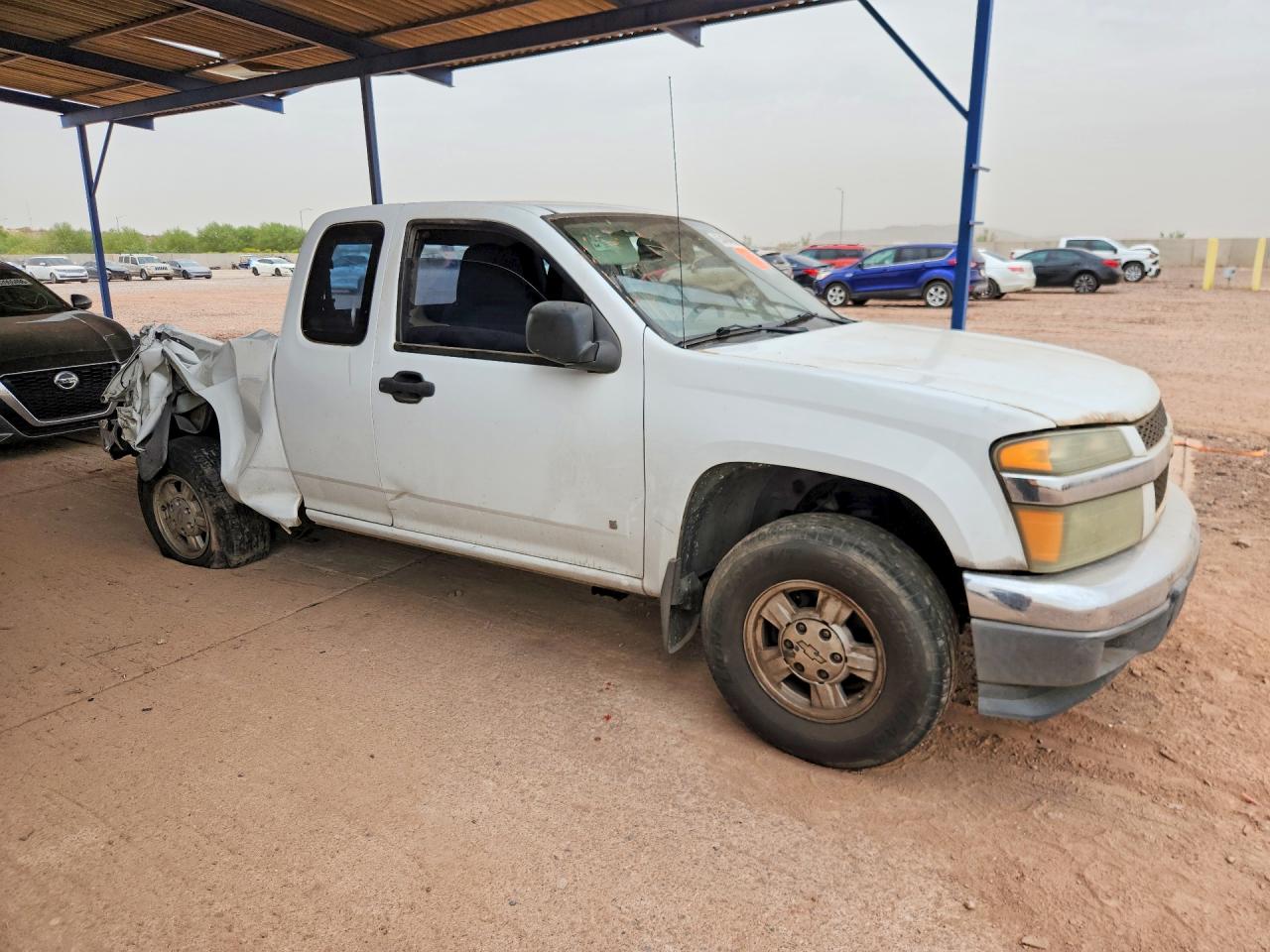 2007 Chevrolet Colorado White vin: 1GCCS199378149285