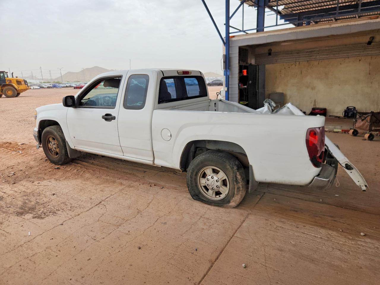 2007 Chevrolet Colorado White vin: 1GCCS199378149285