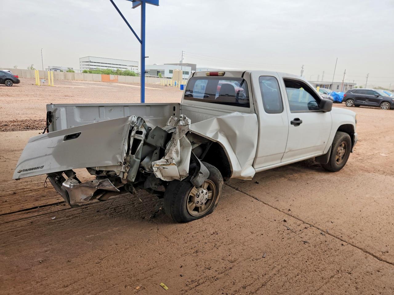 2007 Chevrolet Colorado White vin: 1GCCS199378149285