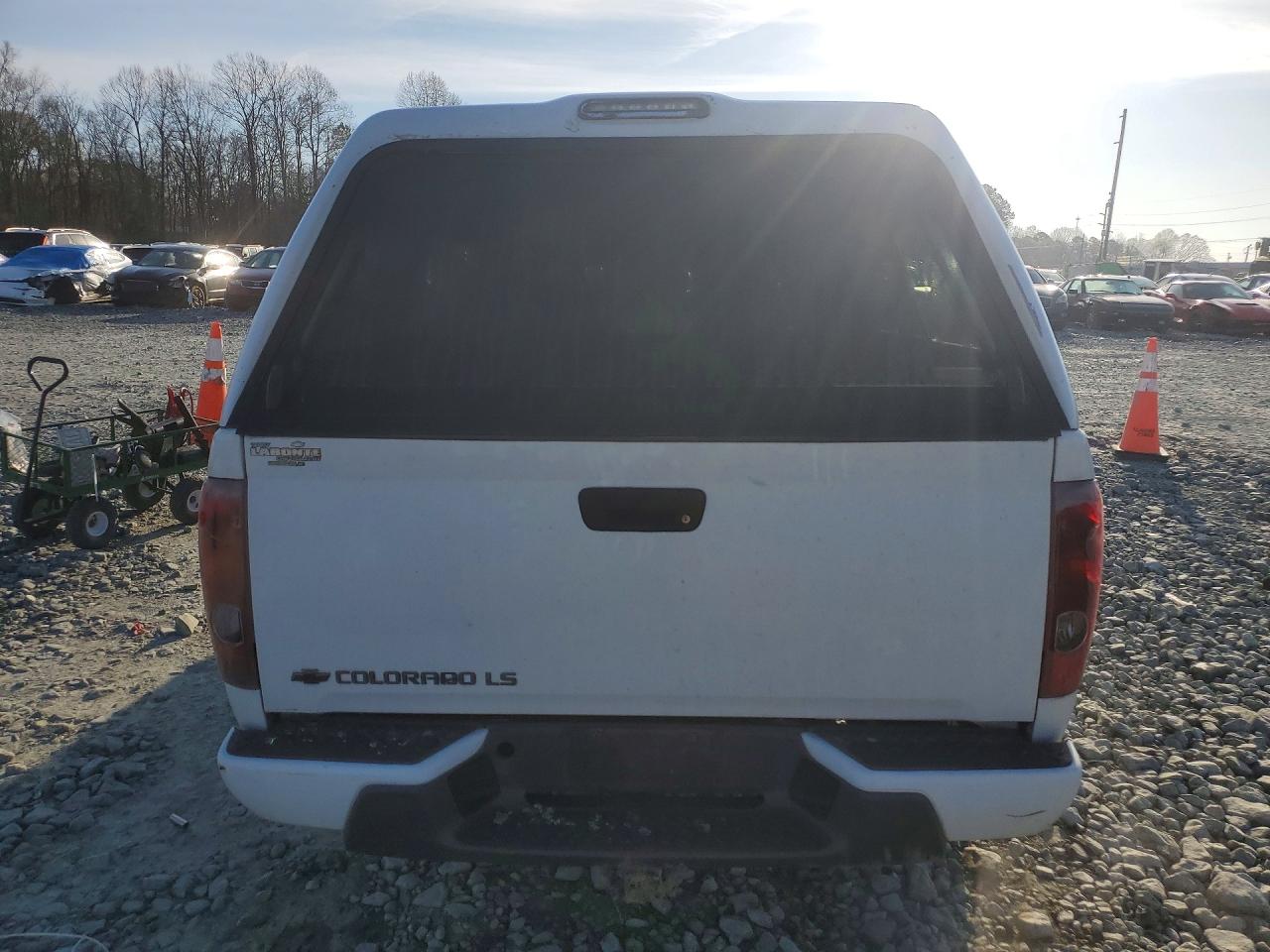 2007 Chevrolet Colorado White vin: 1GCCS199378149366