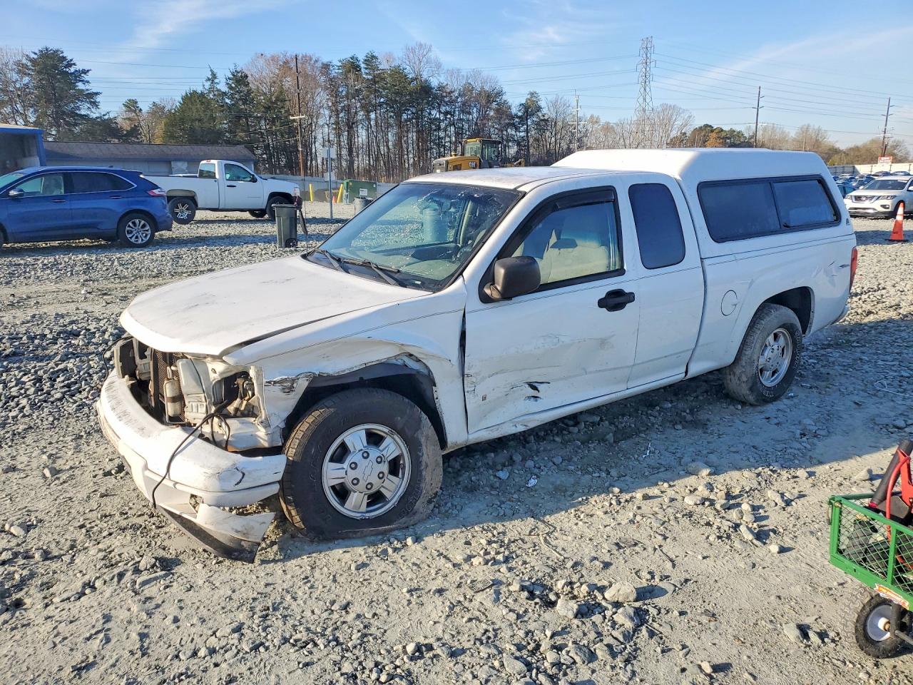 2007 Chevrolet Colorado White vin: 1GCCS199378149366