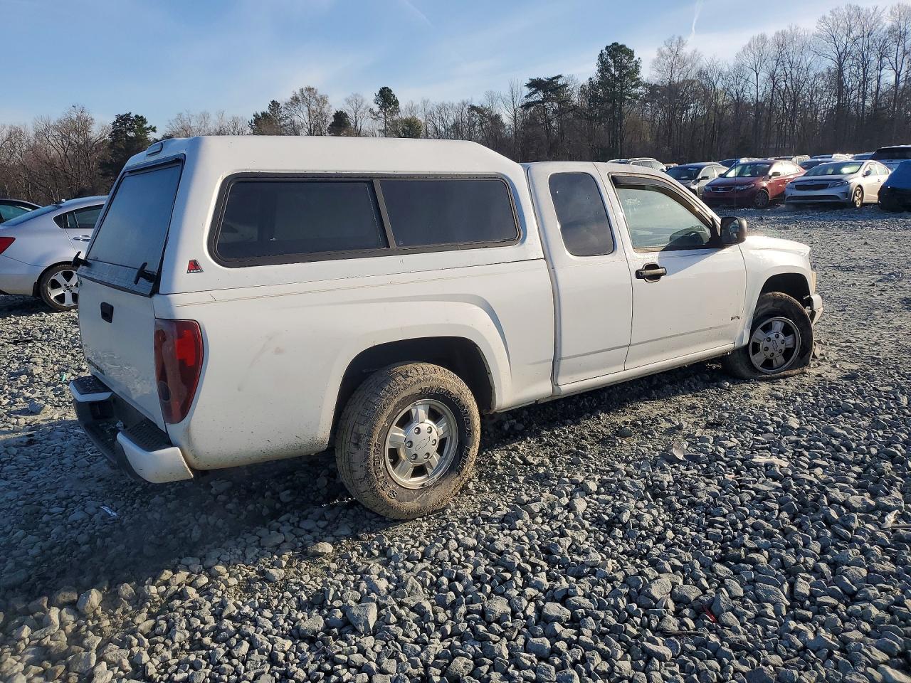 2007 Chevrolet Colorado White vin: 1GCCS199378149366