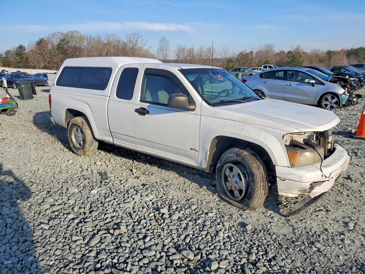2007 Chevrolet Colorado White vin: 1GCCS199378149366