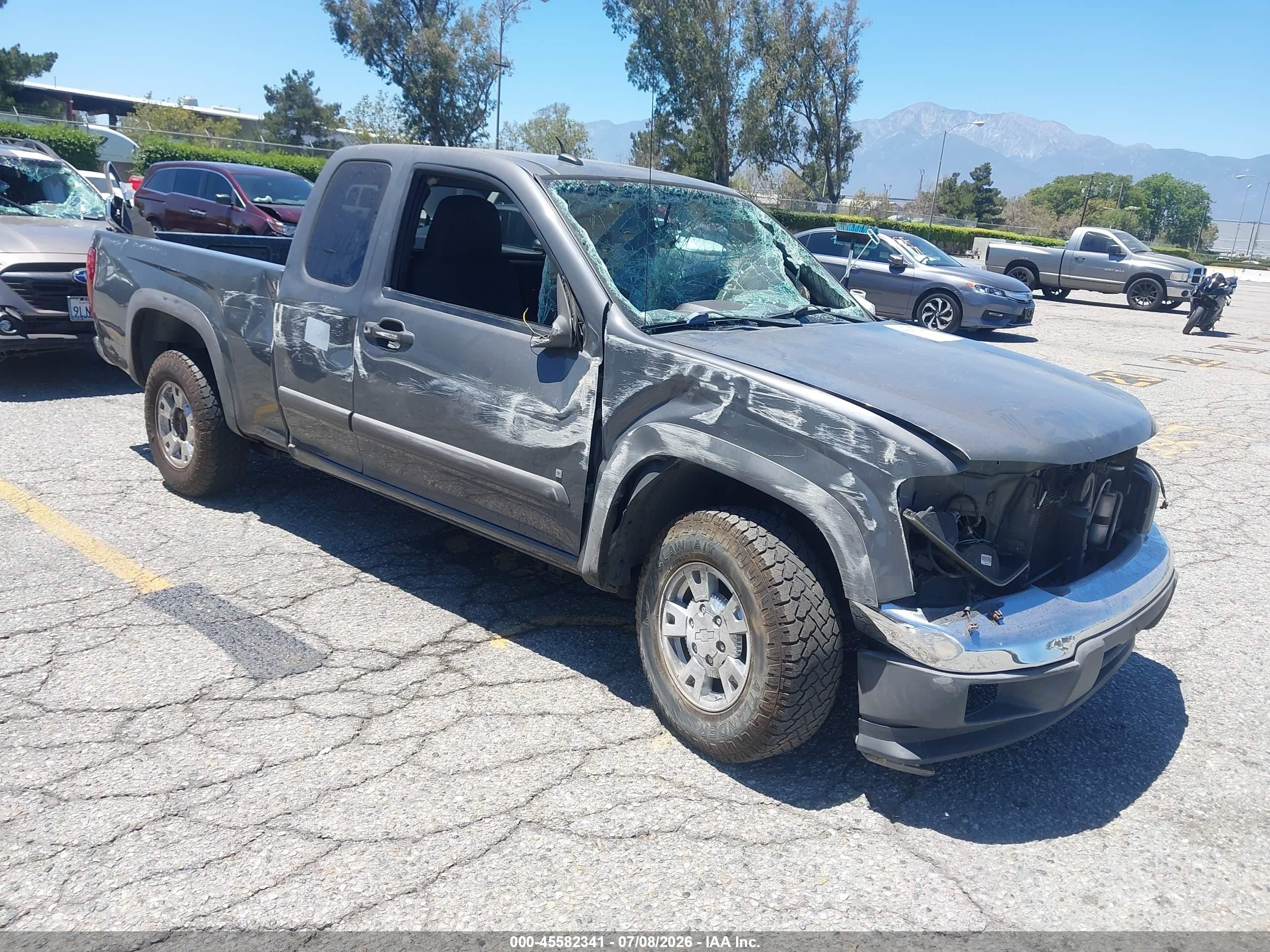 2008 Chevrolet Colorado Lt Gray vin: 1GCCS199388102954