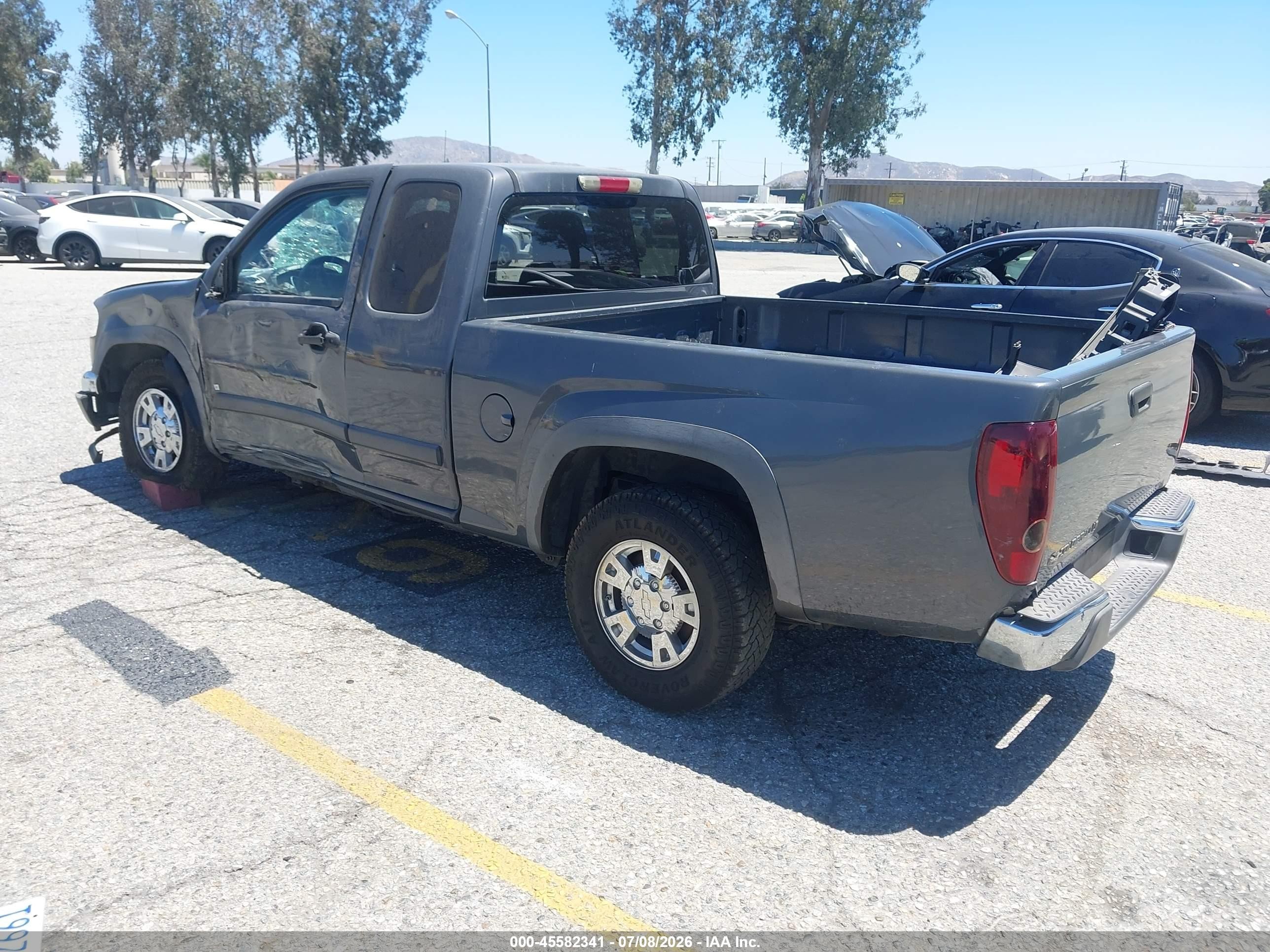 2008 Chevrolet Colorado Lt Gray vin: 1GCCS199388102954