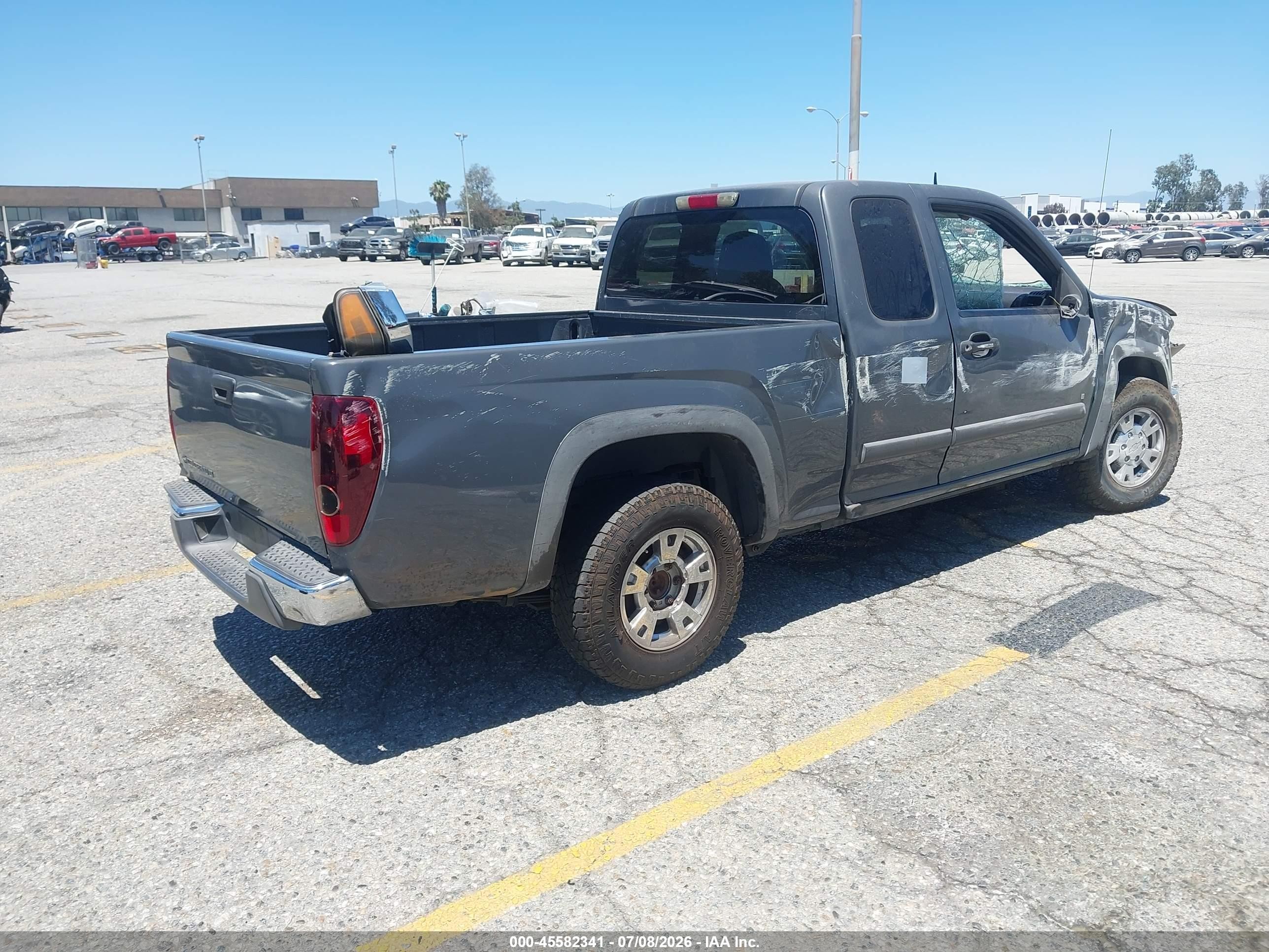 2008 Chevrolet Colorado Lt Gray vin: 1GCCS199388102954