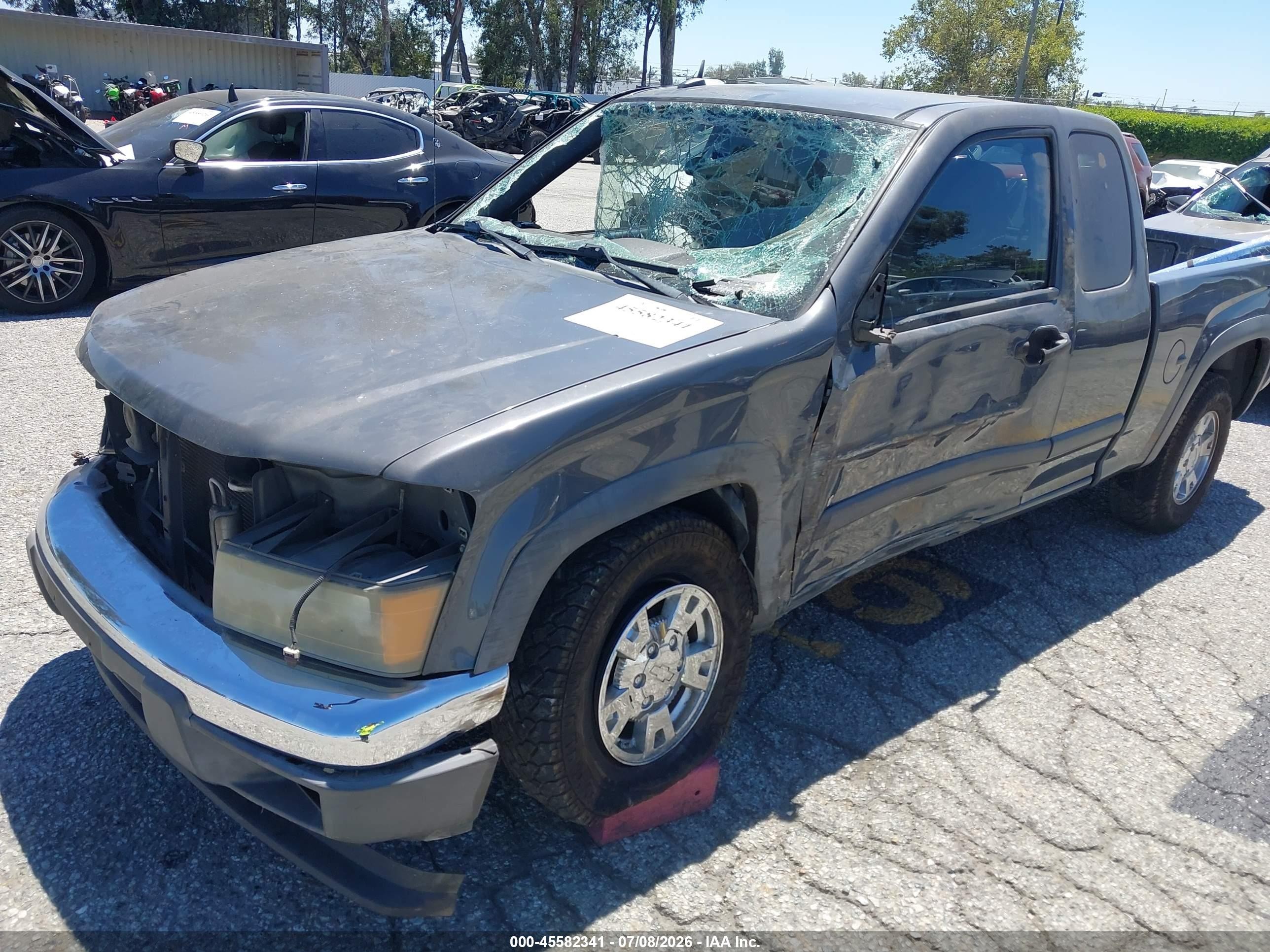 2008 Chevrolet Colorado Lt Gray vin: 1GCCS199388102954
