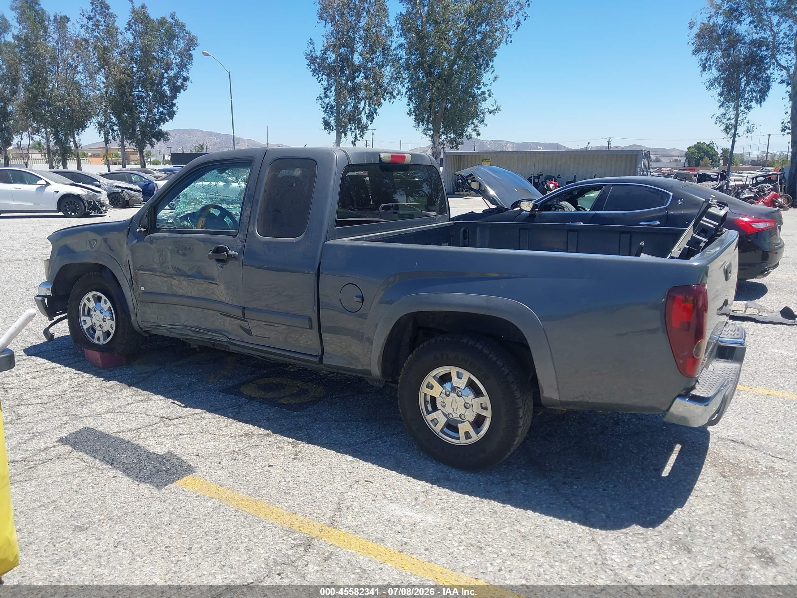 2008 Chevrolet Colorado Lt Gray vin: 1GCCS199388102954
