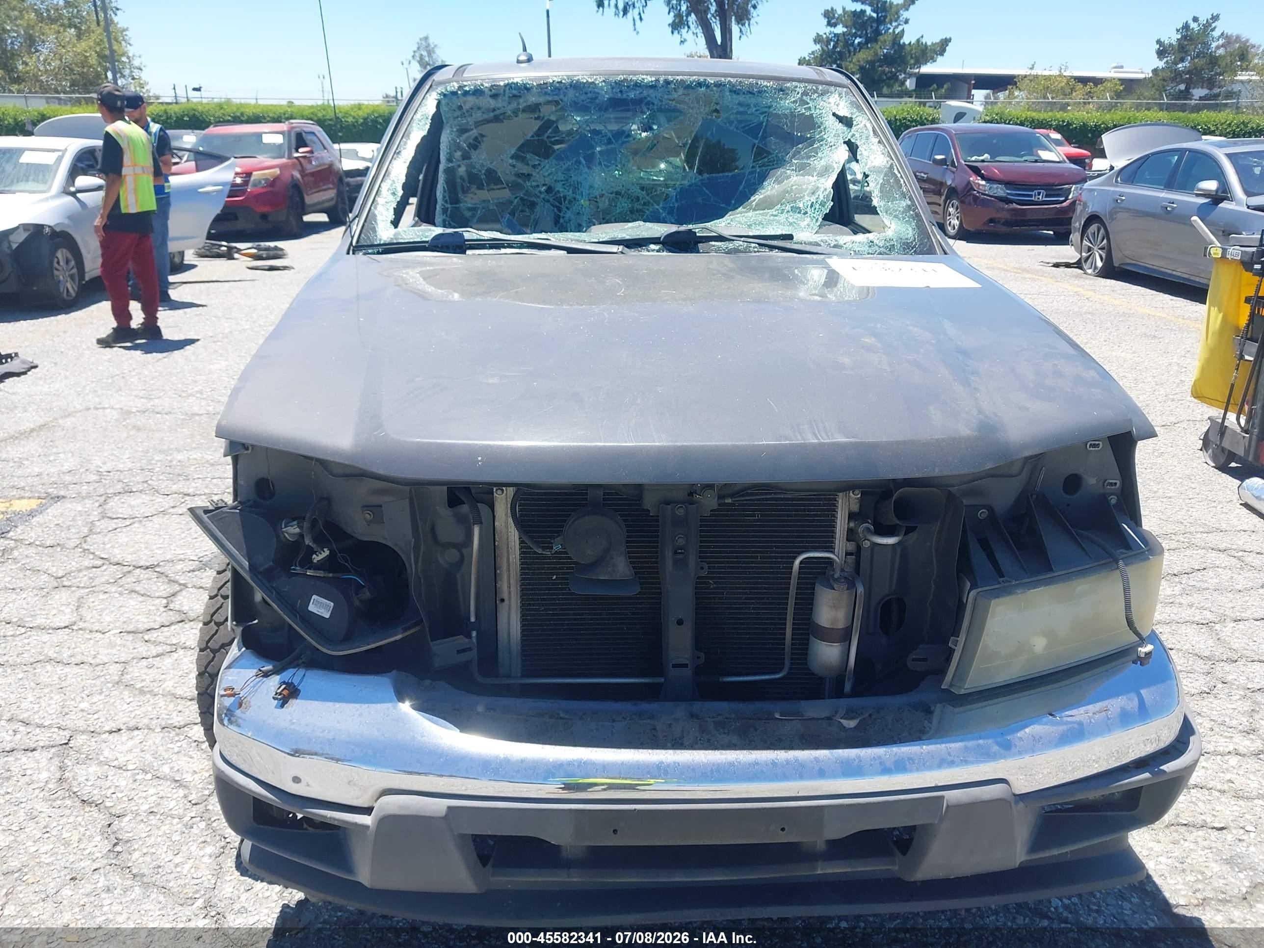 2008 Chevrolet Colorado Lt Gray vin: 1GCCS199388102954