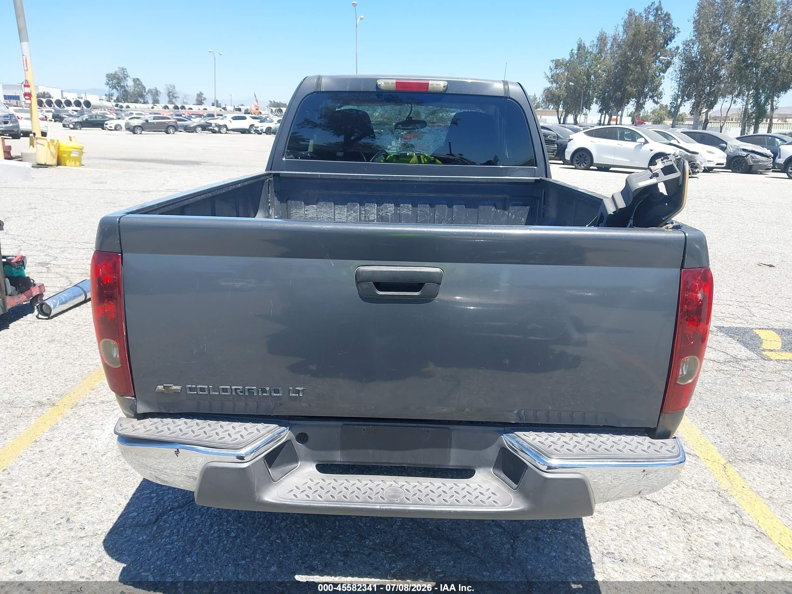 2008 Chevrolet Colorado Lt Gray vin: 1GCCS199388102954