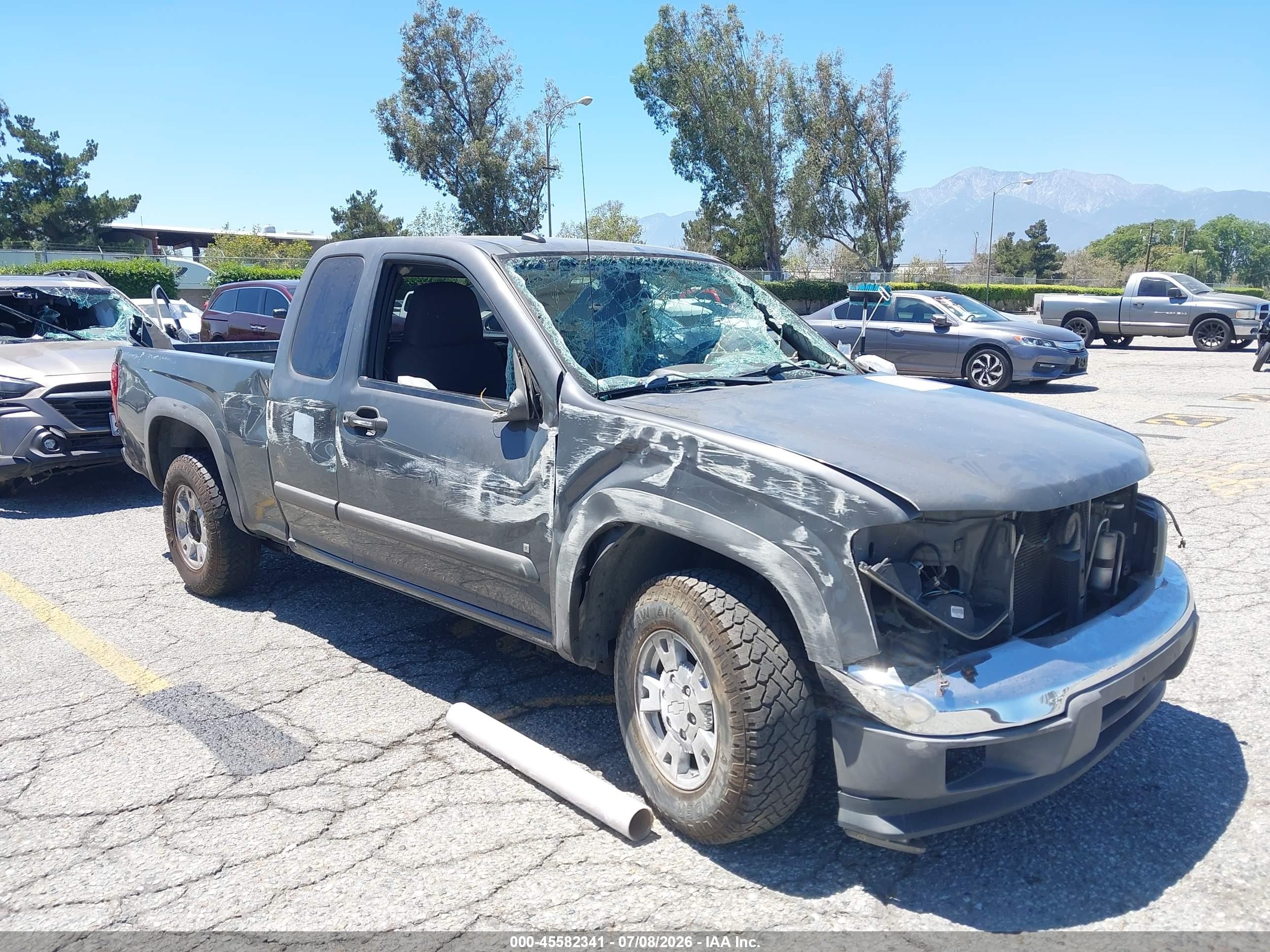 2008 Chevrolet Colorado Lt Gray vin: 1GCCS199388102954