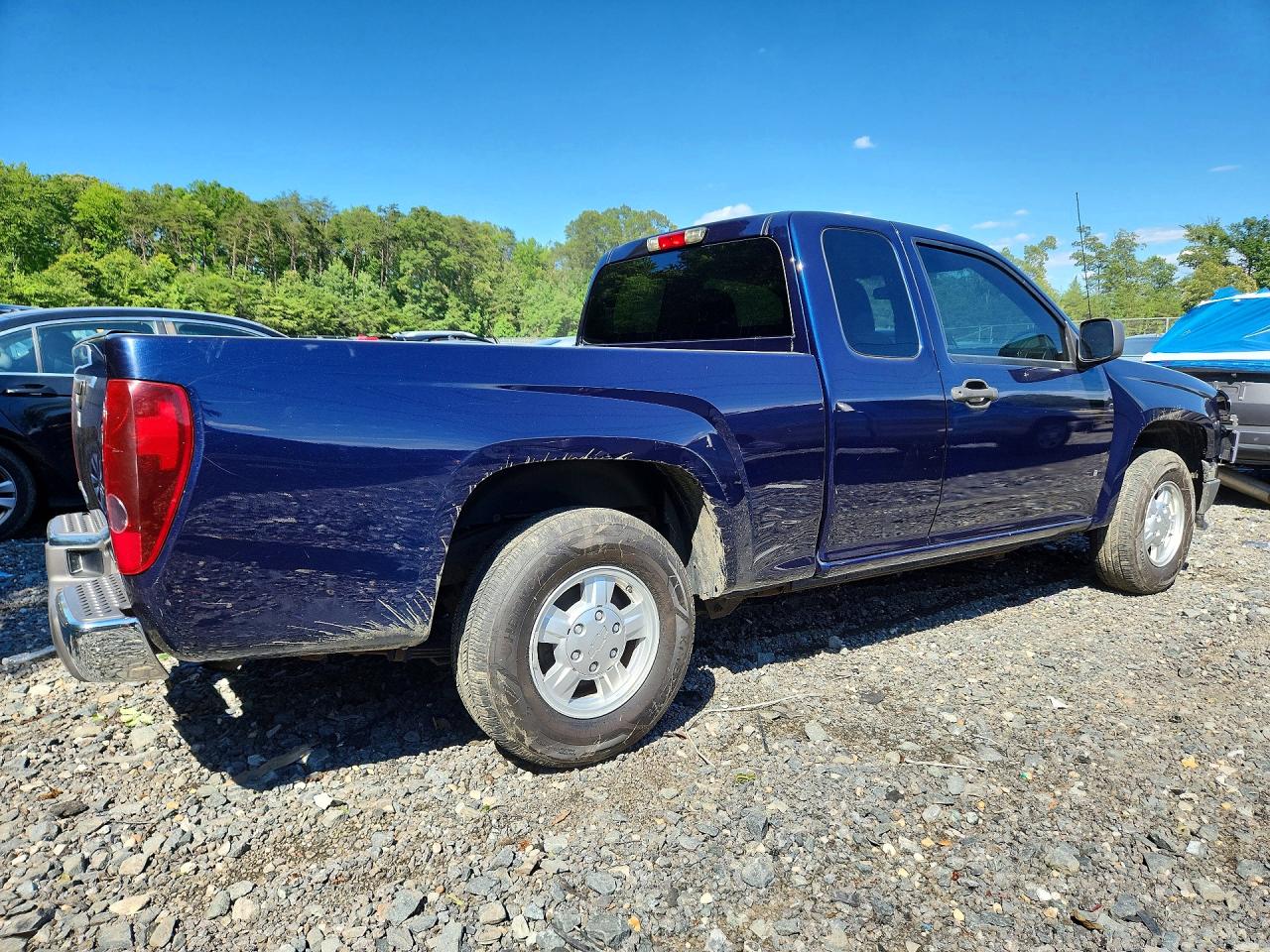 2007 Chevrolet Colorado Синий vin: 1GCCS199478251078