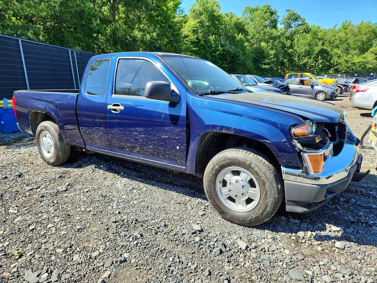 2007 Chevrolet Colorado Синий vin: 1GCCS199478251078