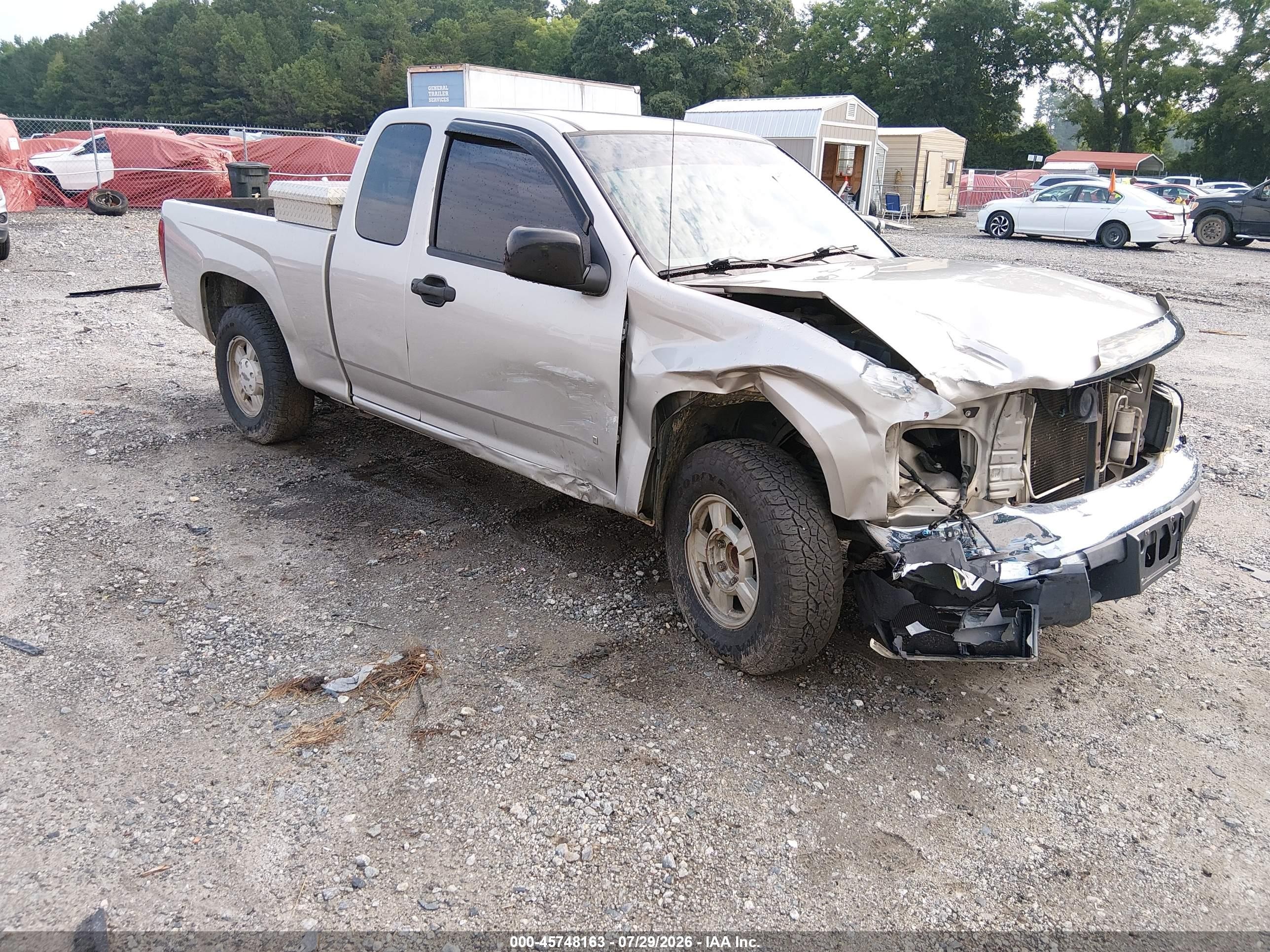 2007 Chevrolet Colorado Ls Gold vin: 1GCCS199578170719