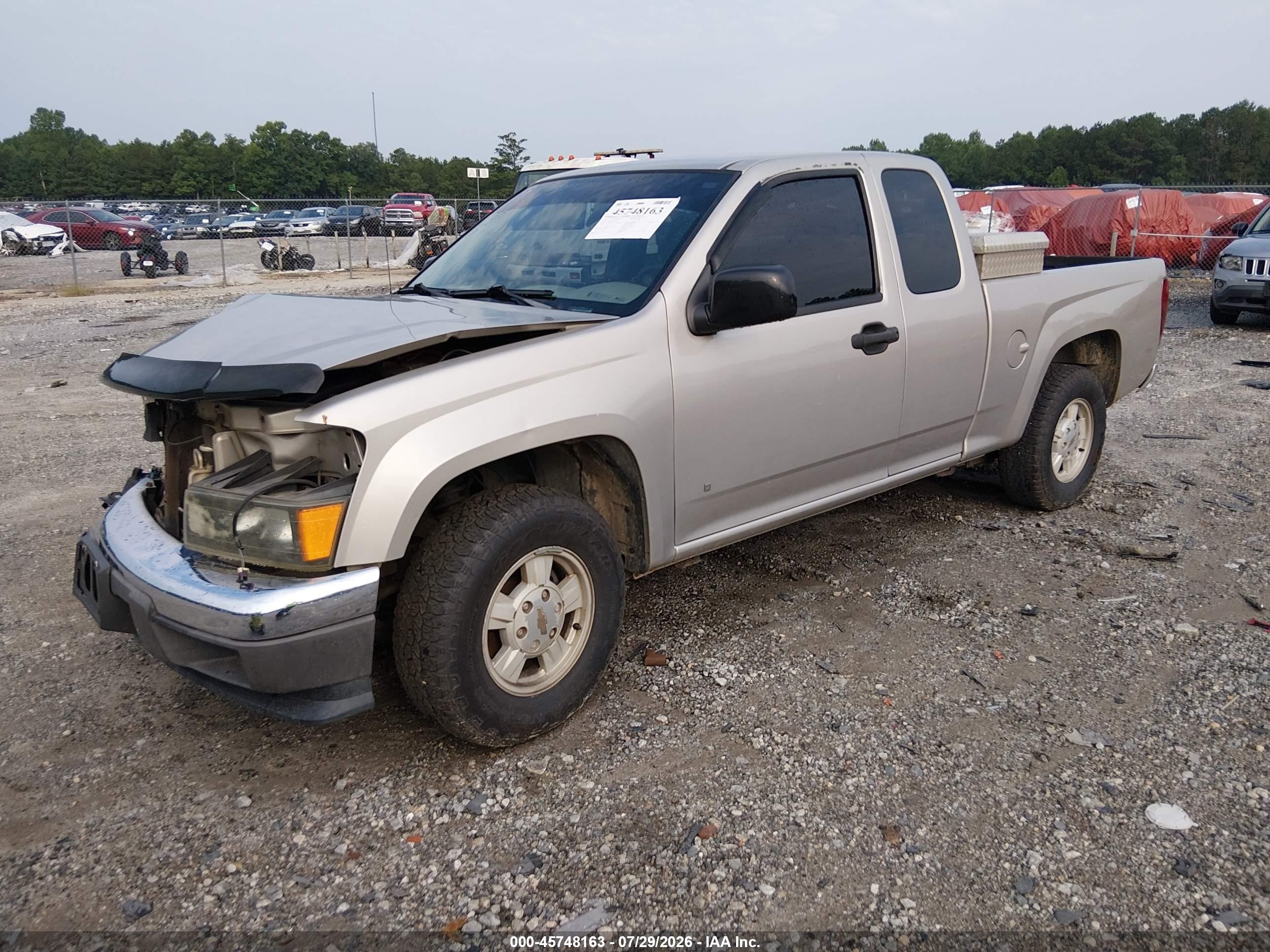 2007 Chevrolet Colorado Ls Gold vin: 1GCCS199578170719